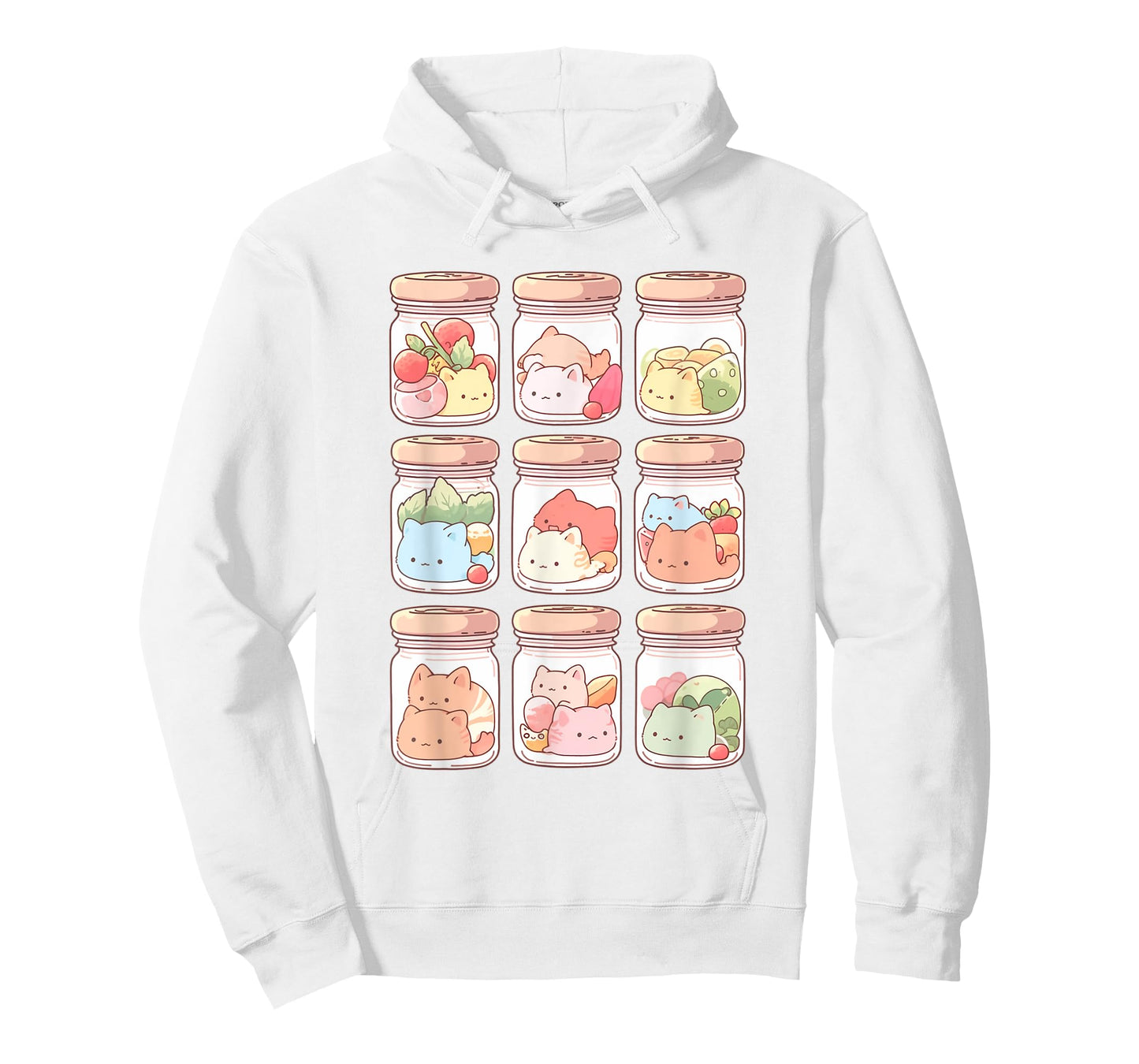 Kawaii Chibi Cats | Japanese Anime Manga Decora Aesthetic T-Shirt