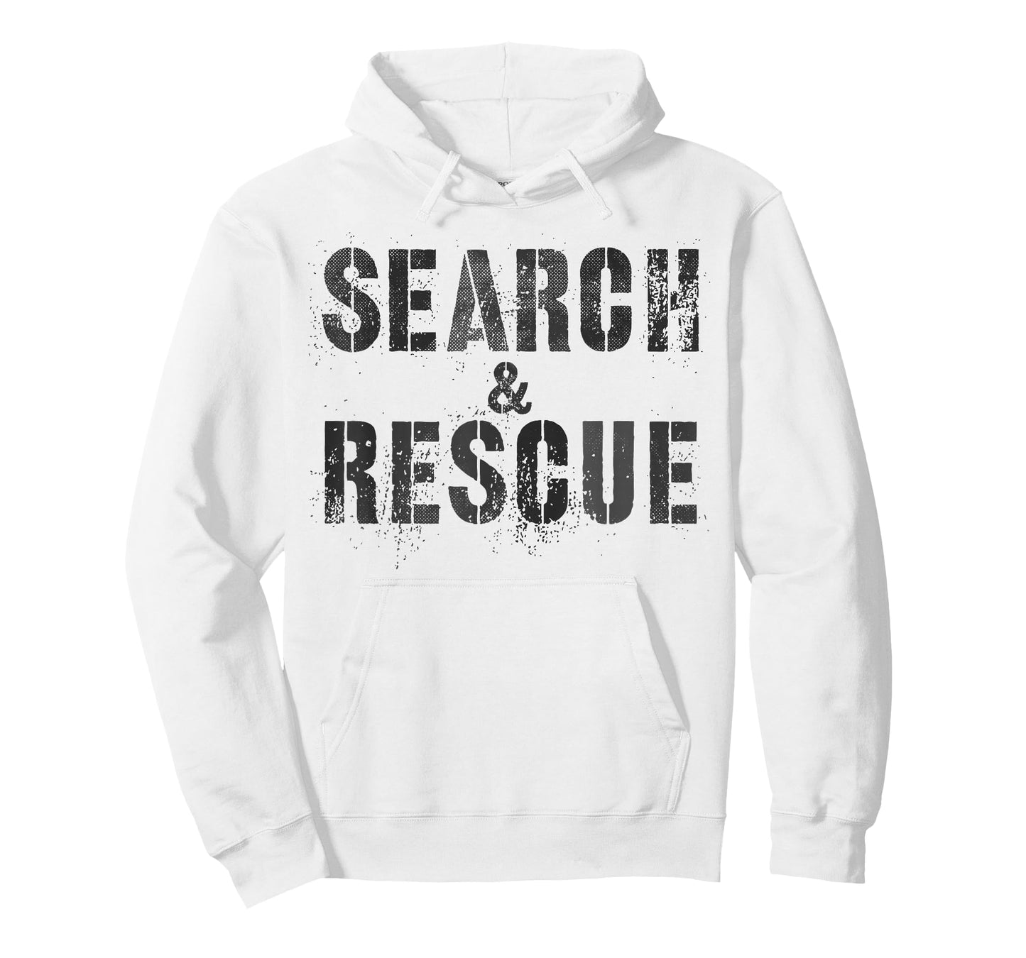 Vintage SEARCH & RESCUE S.A.R Dept Uniform SAR Bright Orange T-Shirt