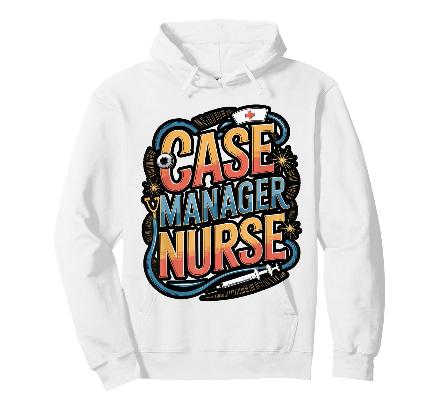 Nurse Case Manager Heart Design T-Shirt