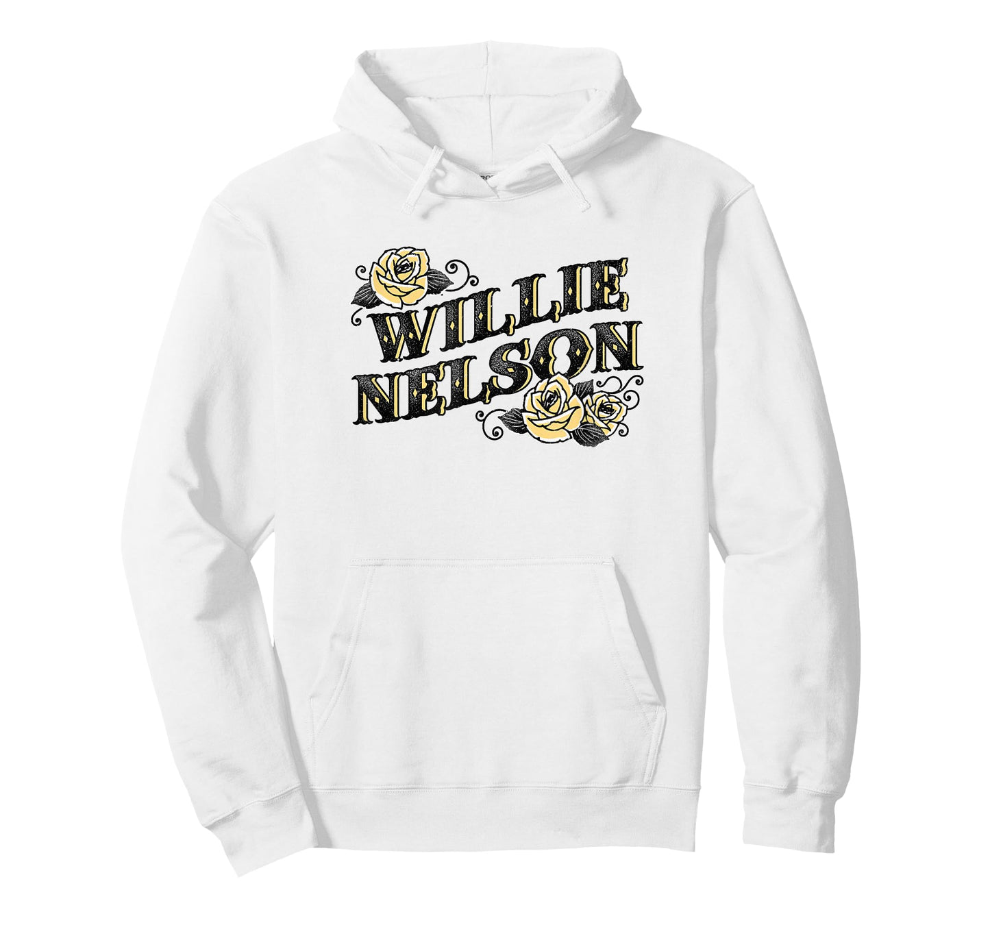 Official Willie Nelson Yellow Rose T-Shirt