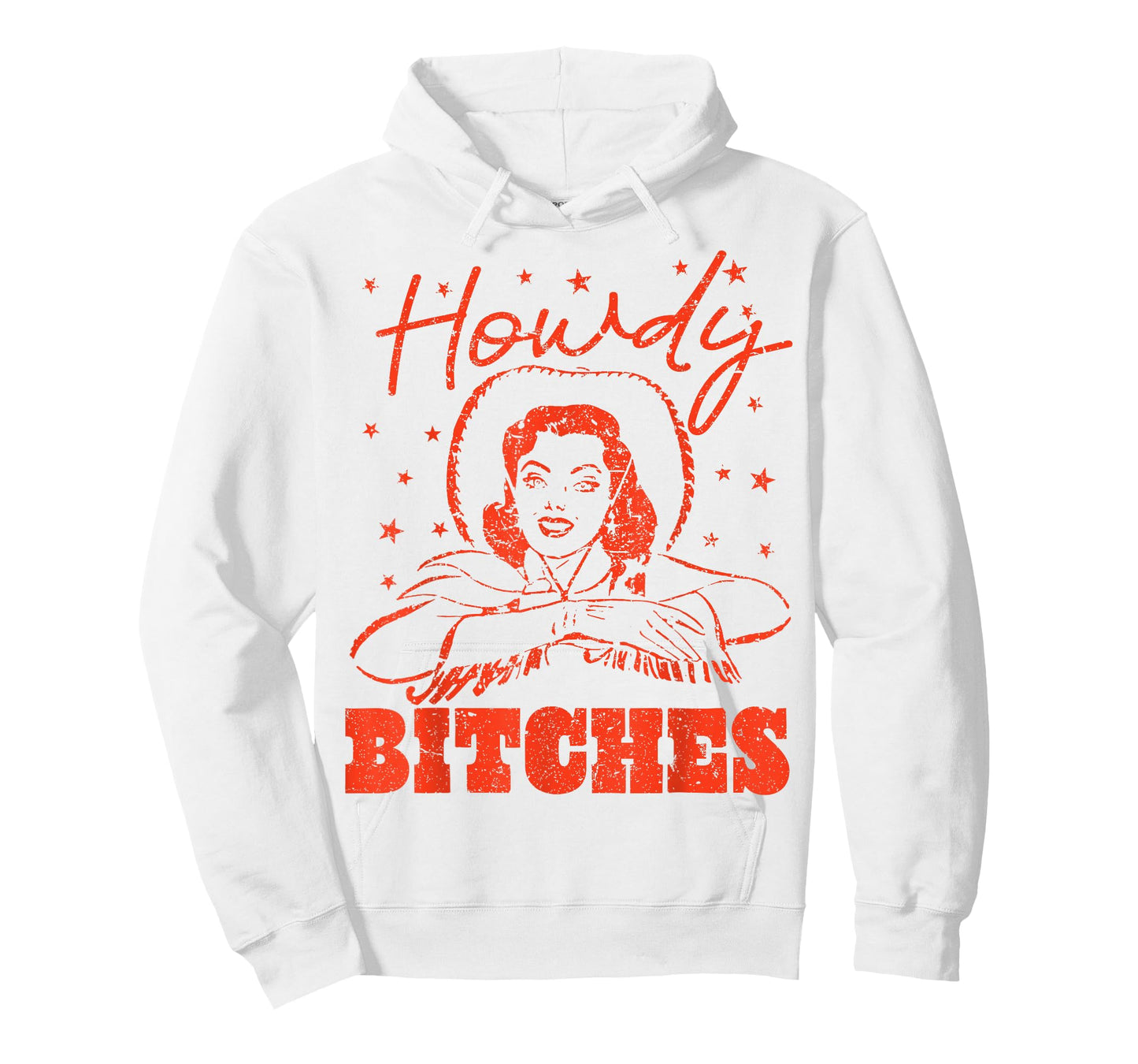 Vintage Howdy Bitches Rodeo Western Country Southern Cowgirl T-Shirt