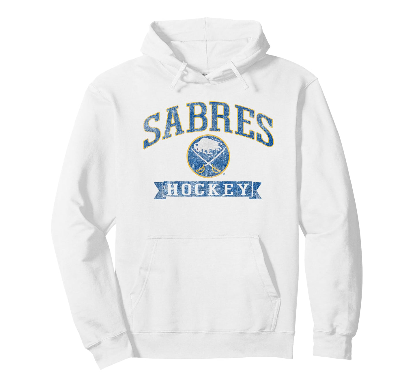 Buffalo Sabres Vintage Hockey Gray NHL Officially Licensed T-Shirt