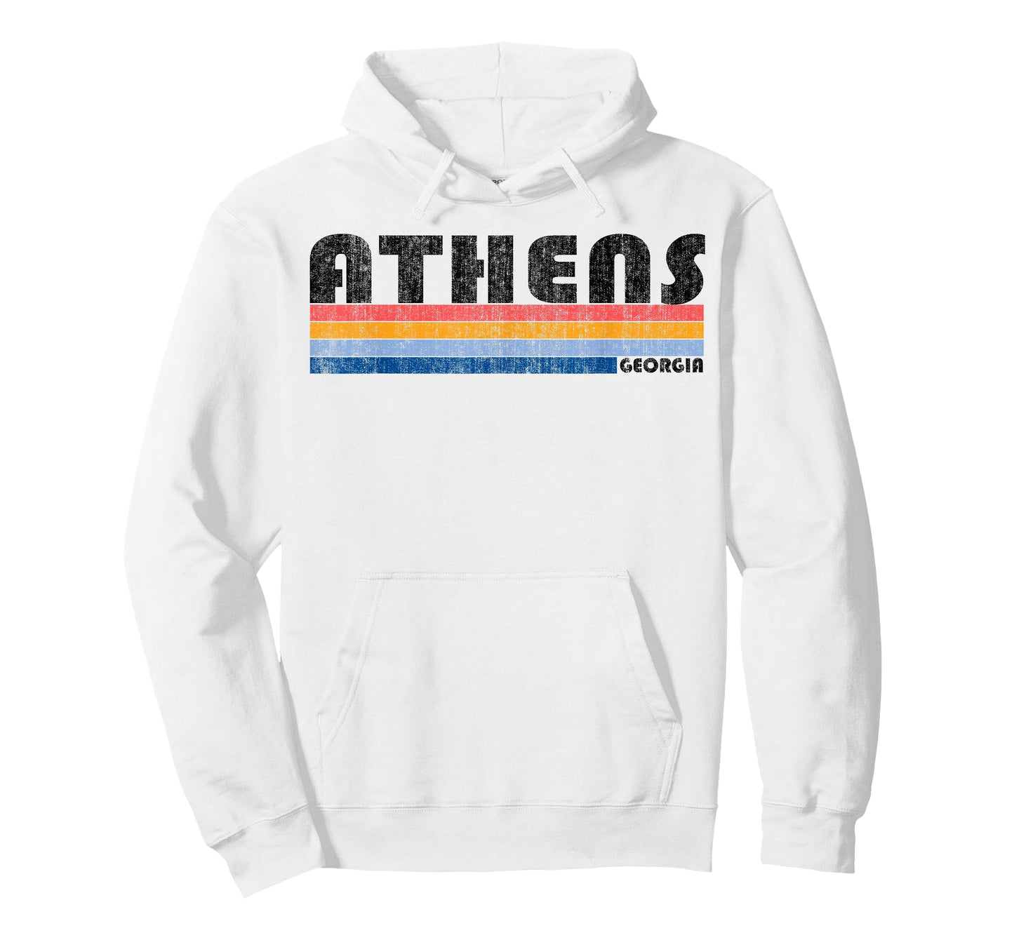 Vintage 1980s Style Athens GA T Shirt T-Shirt