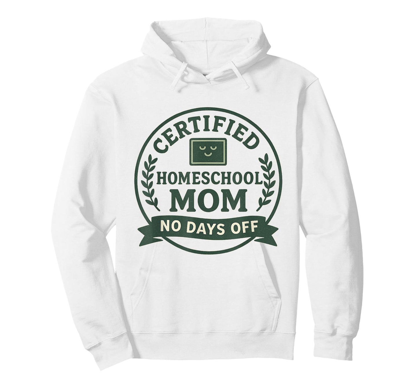 Homeschool Mom Teaching Certified No Days Off Teach T-Shirt