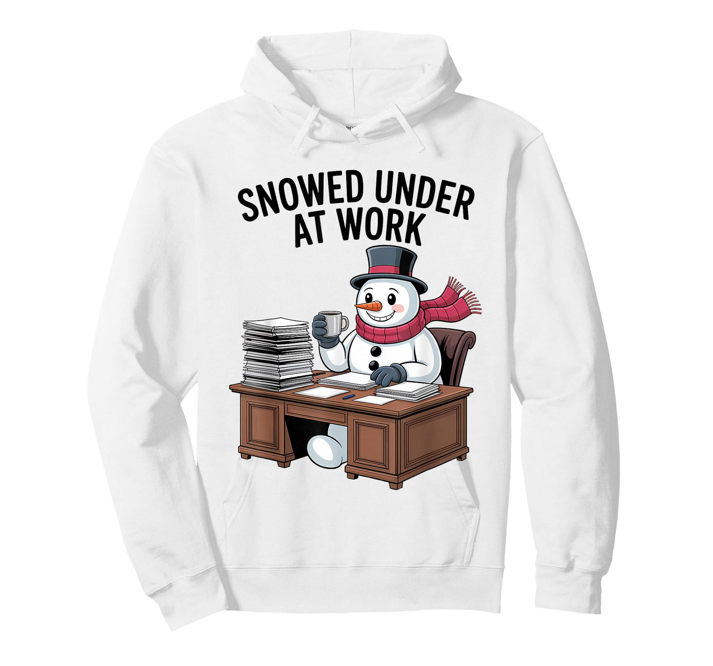 Snowed Under at Work Funny Office Holiday T-Shirt