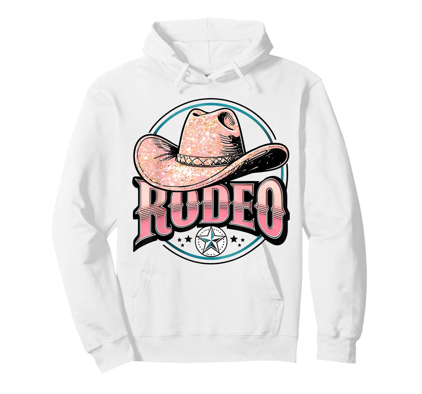 Rodeo Coquette Western Country Graphic Cowgirl T-Shirt