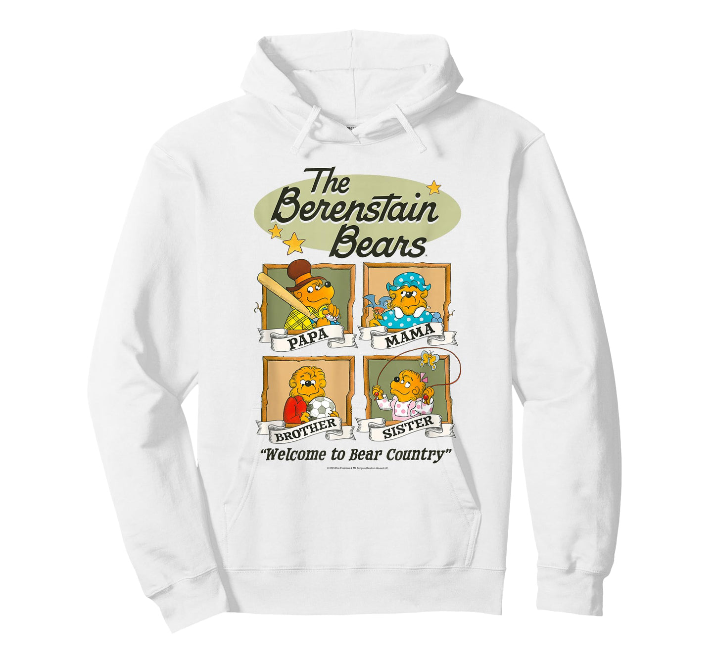 The Berenstain Bears Family Sports and Hobbies Vintage Book T-Shirt