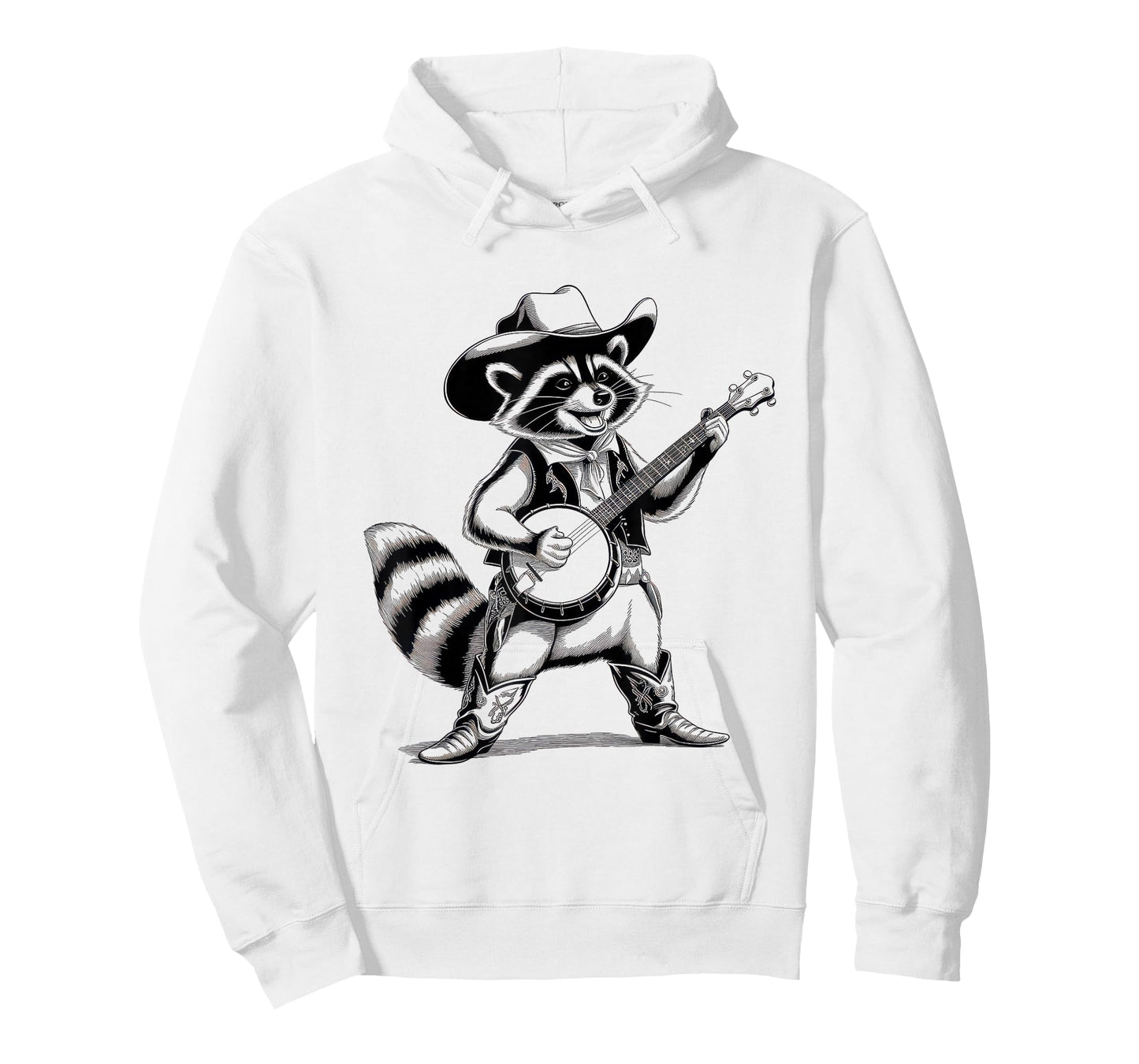 Raccoon Vintage 90s Country Music Western Cowboy Cowgirl T-Shirt