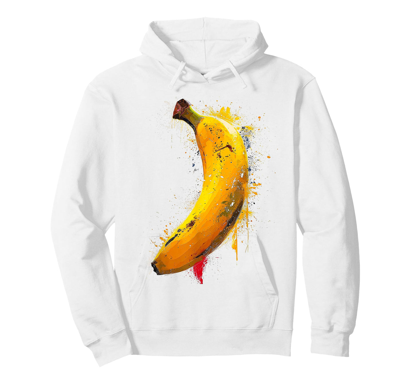 Banana Abstract Graphic Painting Art Fruit Banana T-Shirt