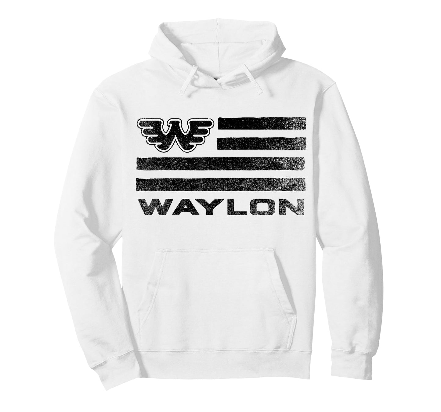 Waylon Jennings - Official Merchandise - Flag T-Shirt