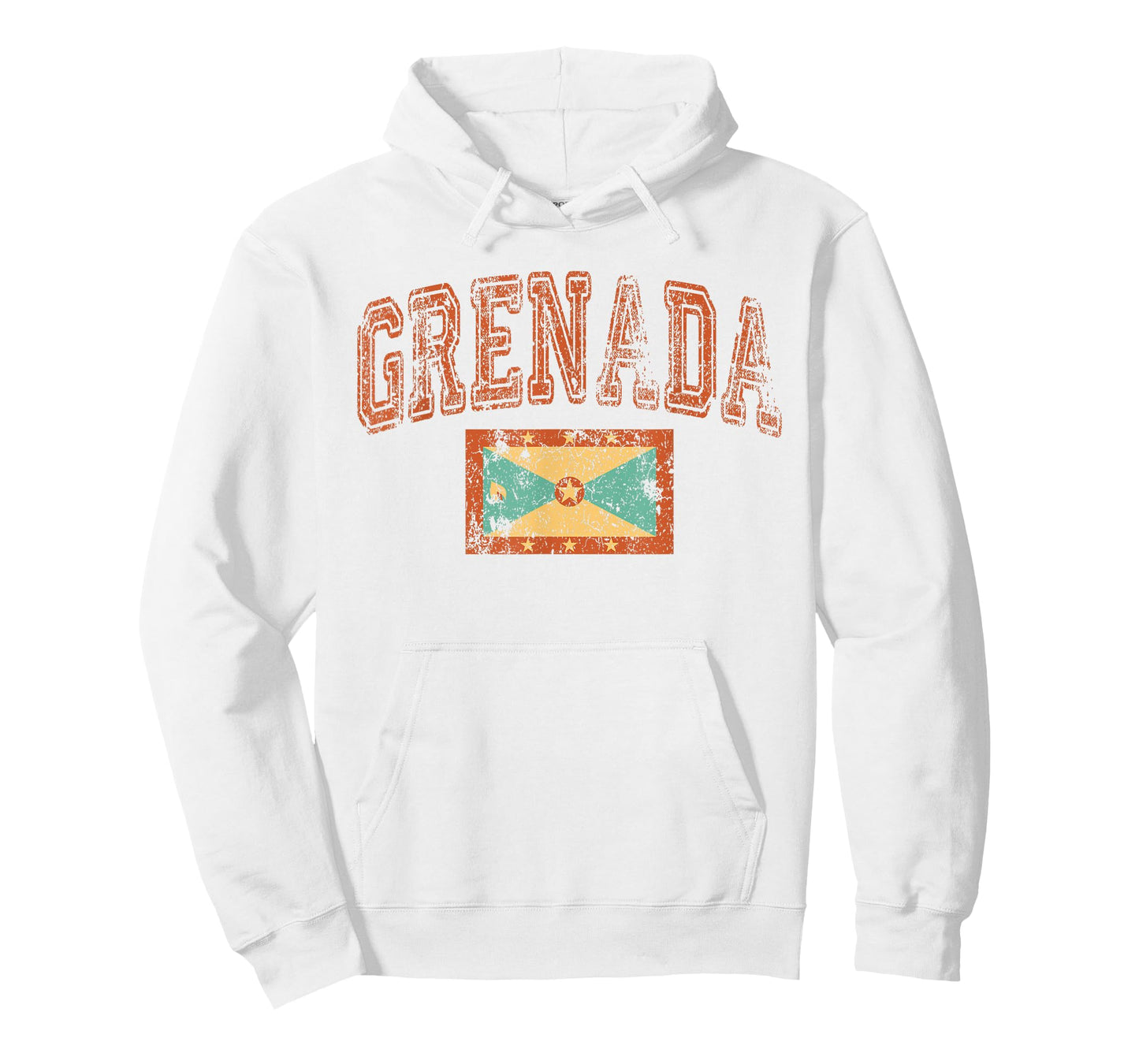 Vintage Retro Faded Grenada Flag Grenadian Pride T-Shirt
