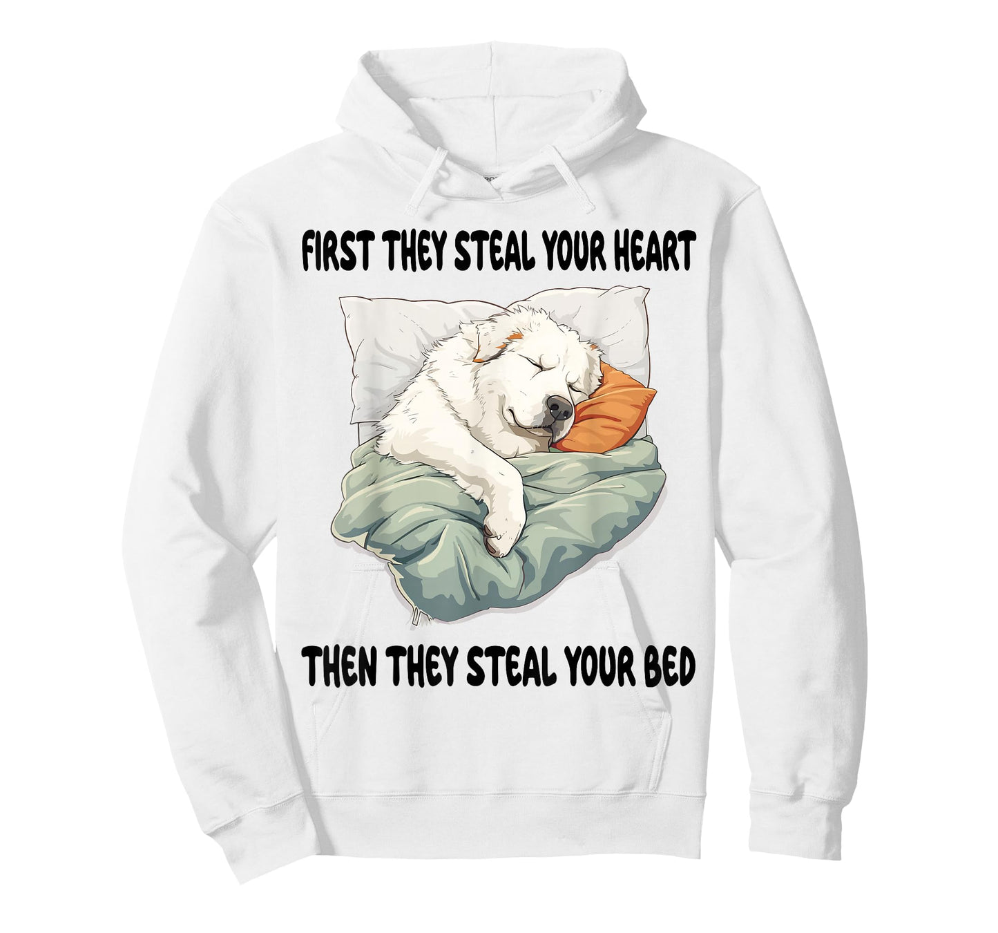 Great Pyrenees Sleeping Pajamas Nightgown T-Shirt