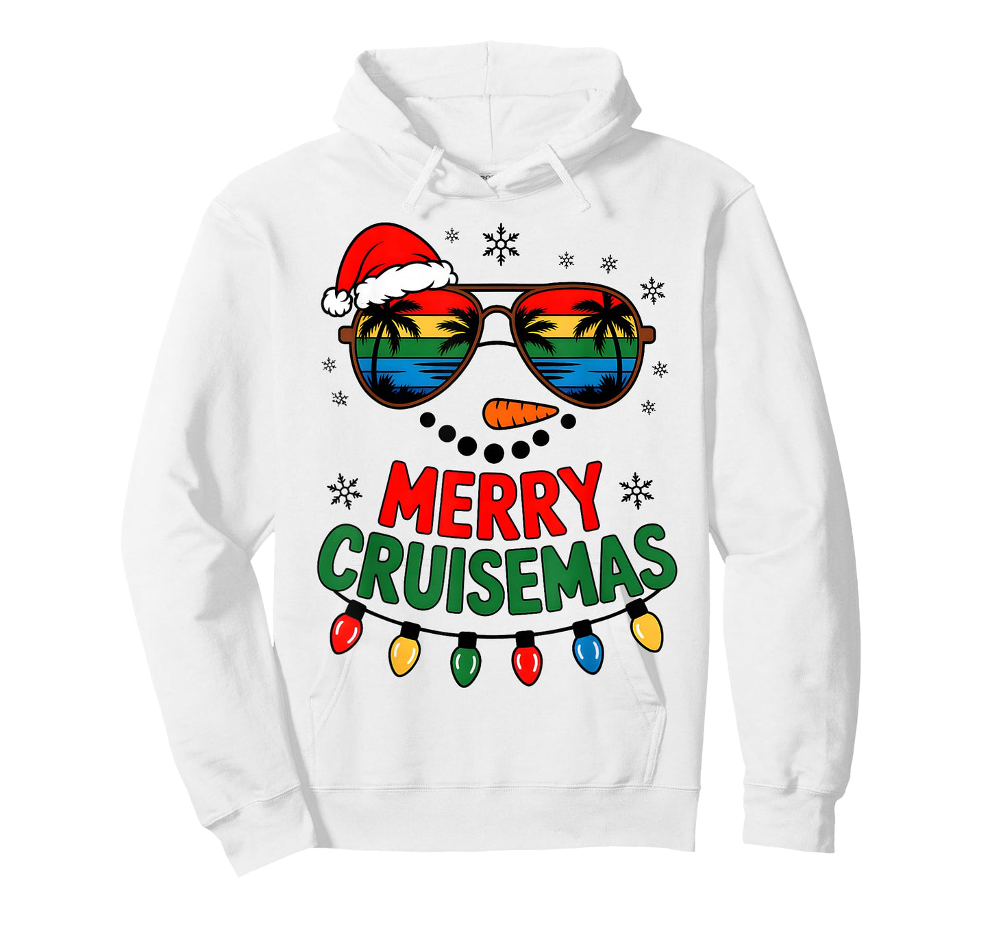 Merry Cruisemas 2025 Christmas Santa Snowman Cruise Family T-Shirt