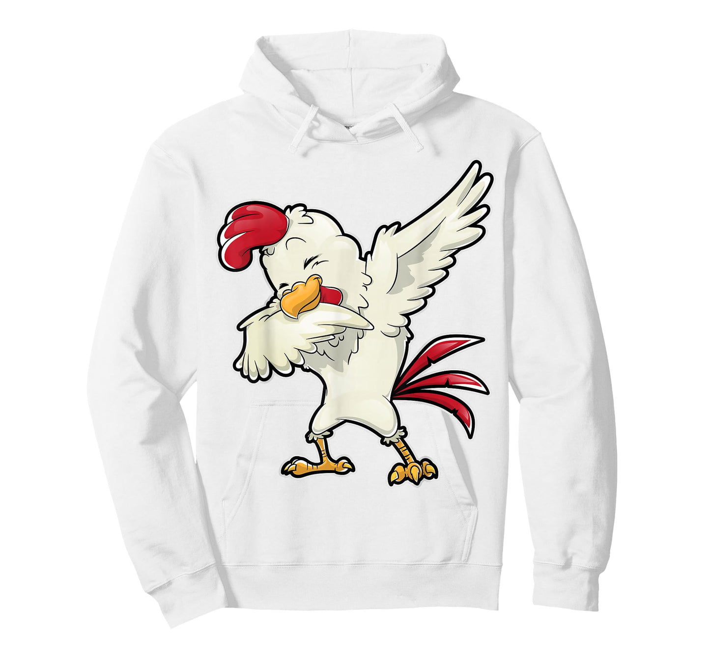 Dabbing Chicken Funny Farmer Farm Boys Girls Men Dab Dance T-Shirt