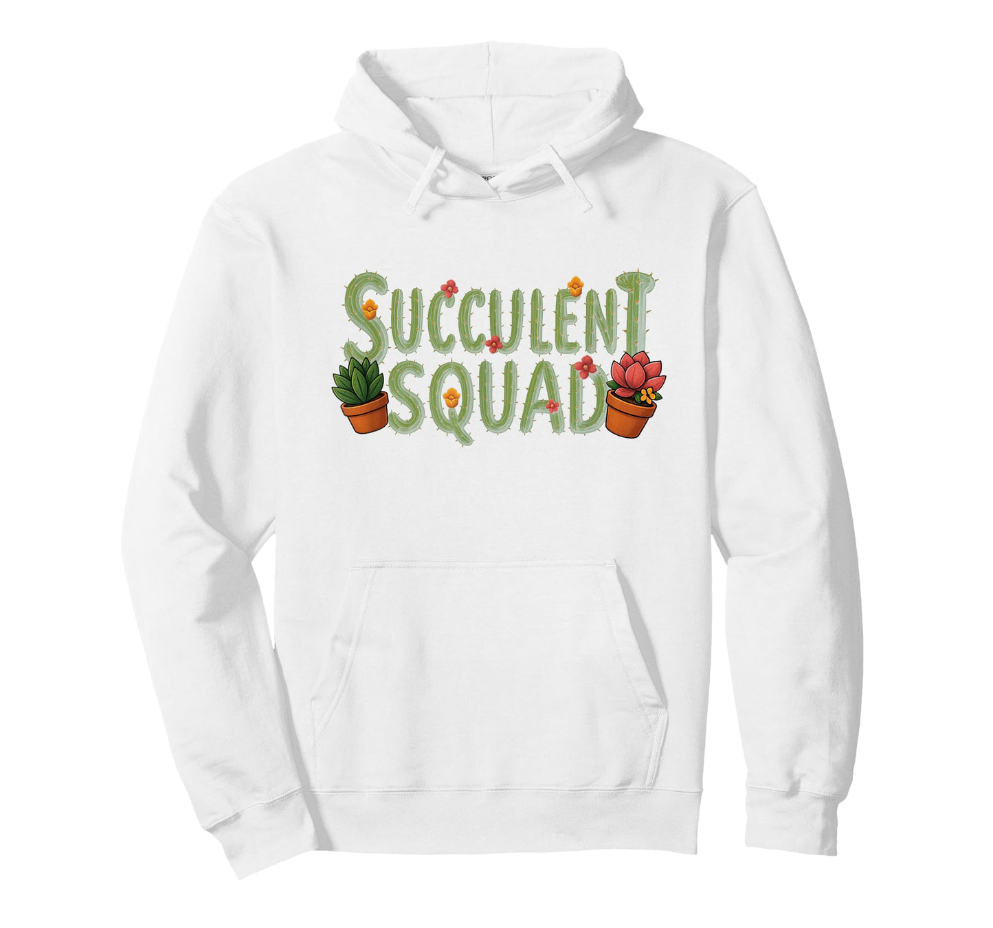 Succulent Squad Funny Plant Lover Cactus T-Shirt