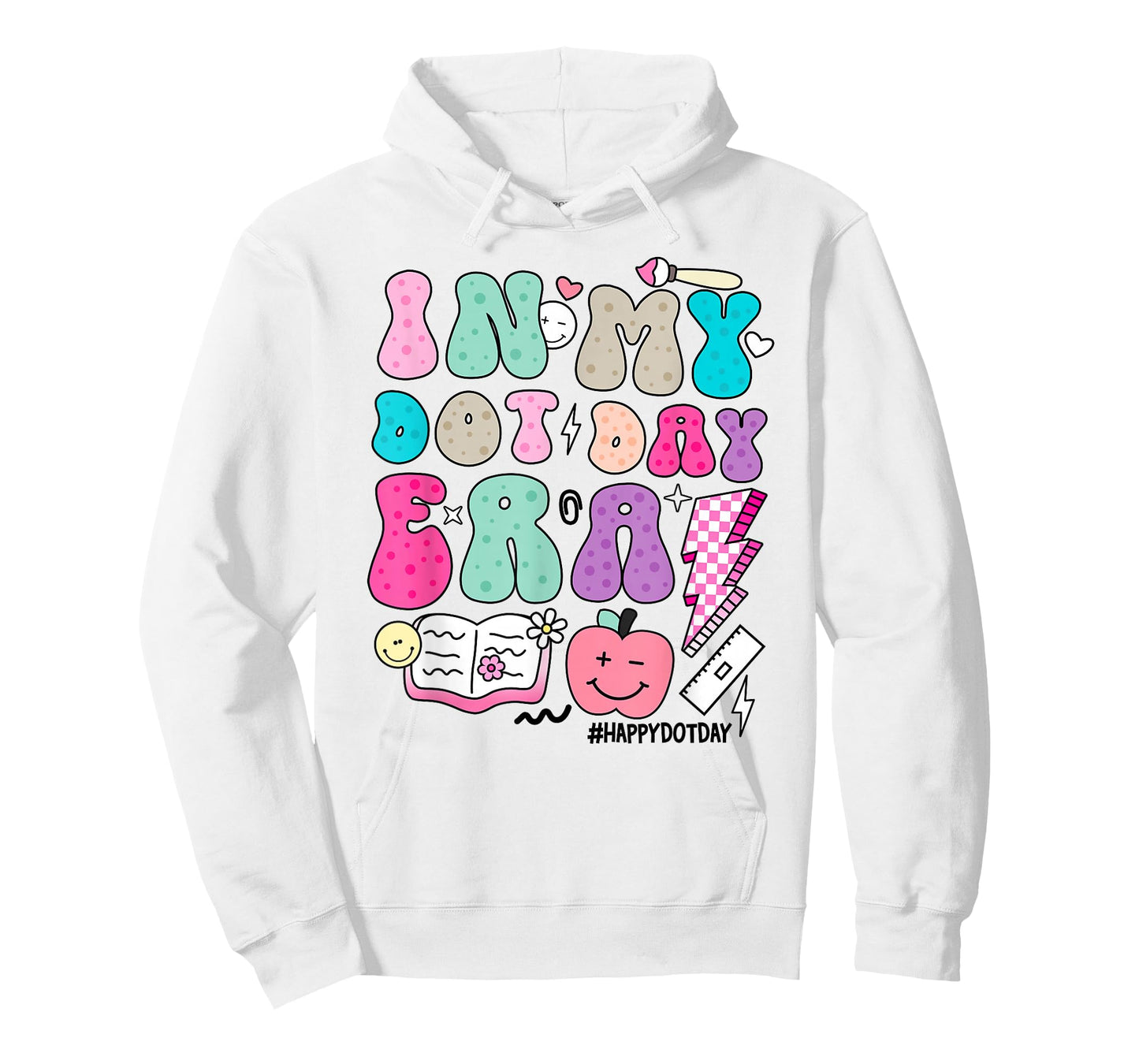 In My Dot Day Era Colorful Polka Dots Teacher Happy Dot Day T-Shirt