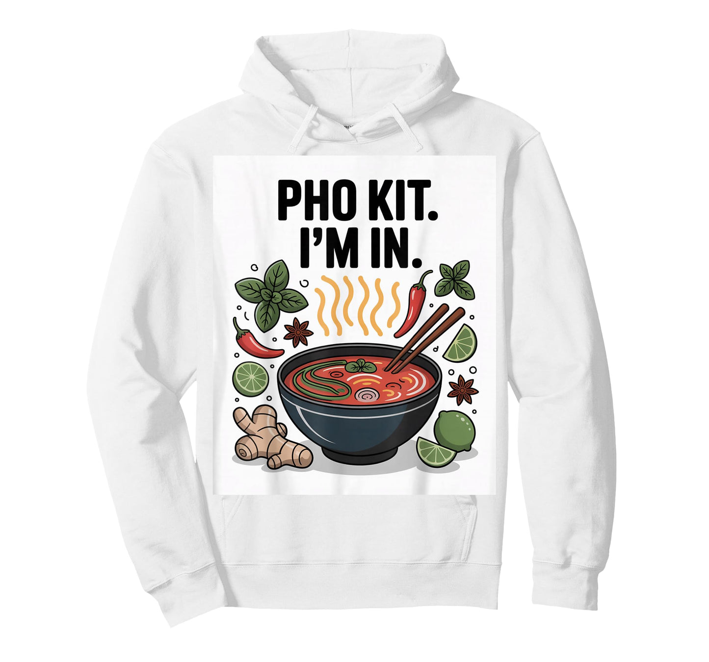 Pho Kit Soup Ingredients Pho Broth at Home Funny Pho Lover T-Shirt