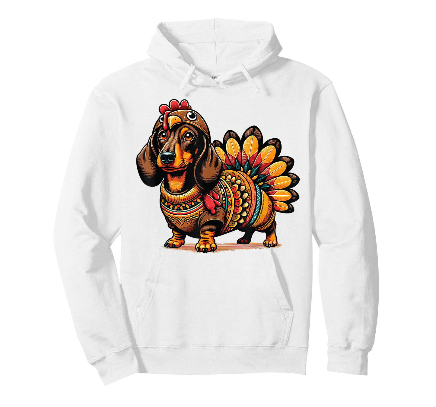 Dachshund Dog Weiner Turkey Costume T-Shirt