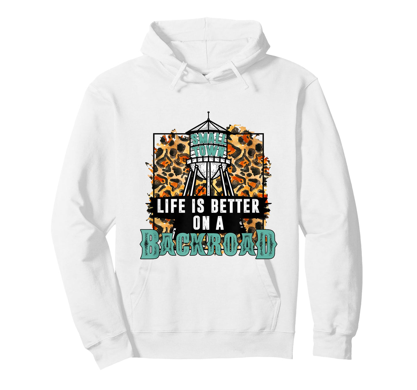 Life Is Better On The Backroad Small Town Girl Country Girls T-Shirt