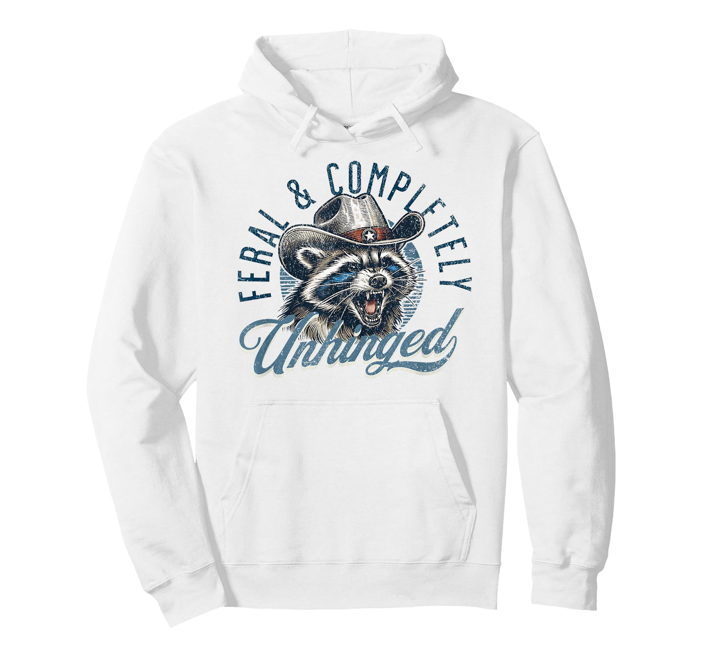Funny Feral and Completely Unhinged Raccoon T-Shirt