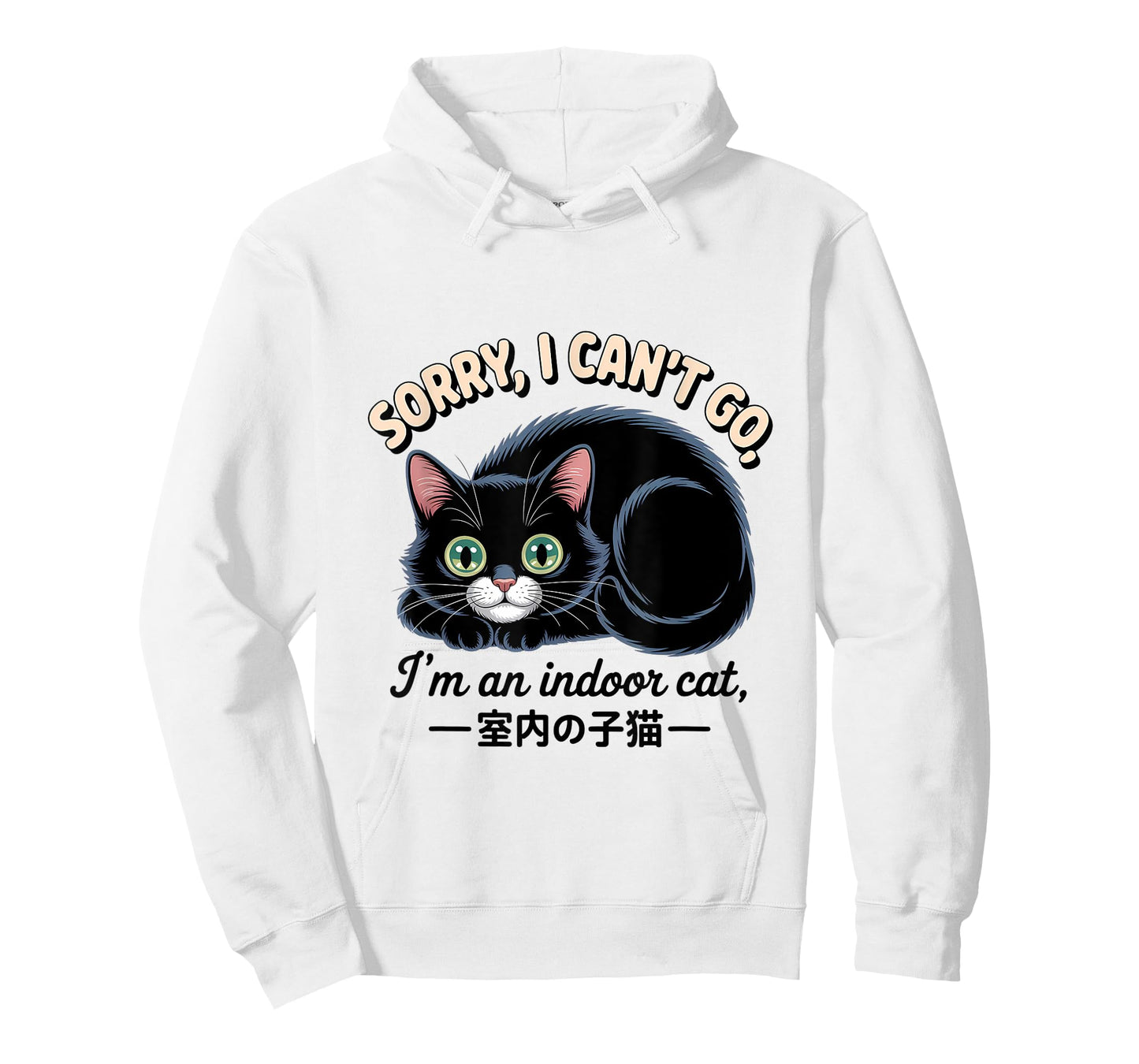 Sorry I Can’t Go I’m an Indoor Cat T-Shirt