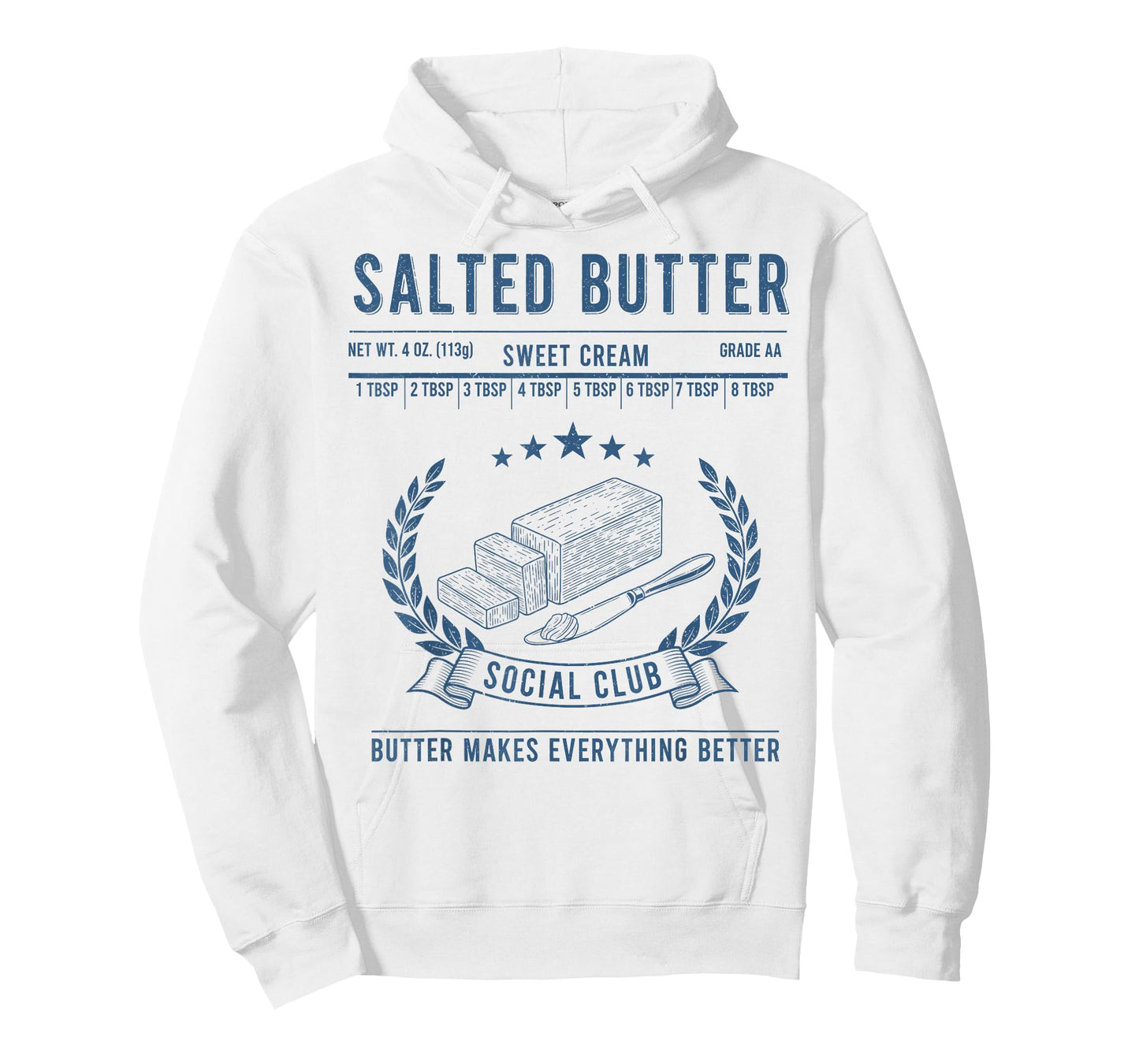 Vintage Salted Butter Social Club Butter Lover Sweet Cream T-Shirt