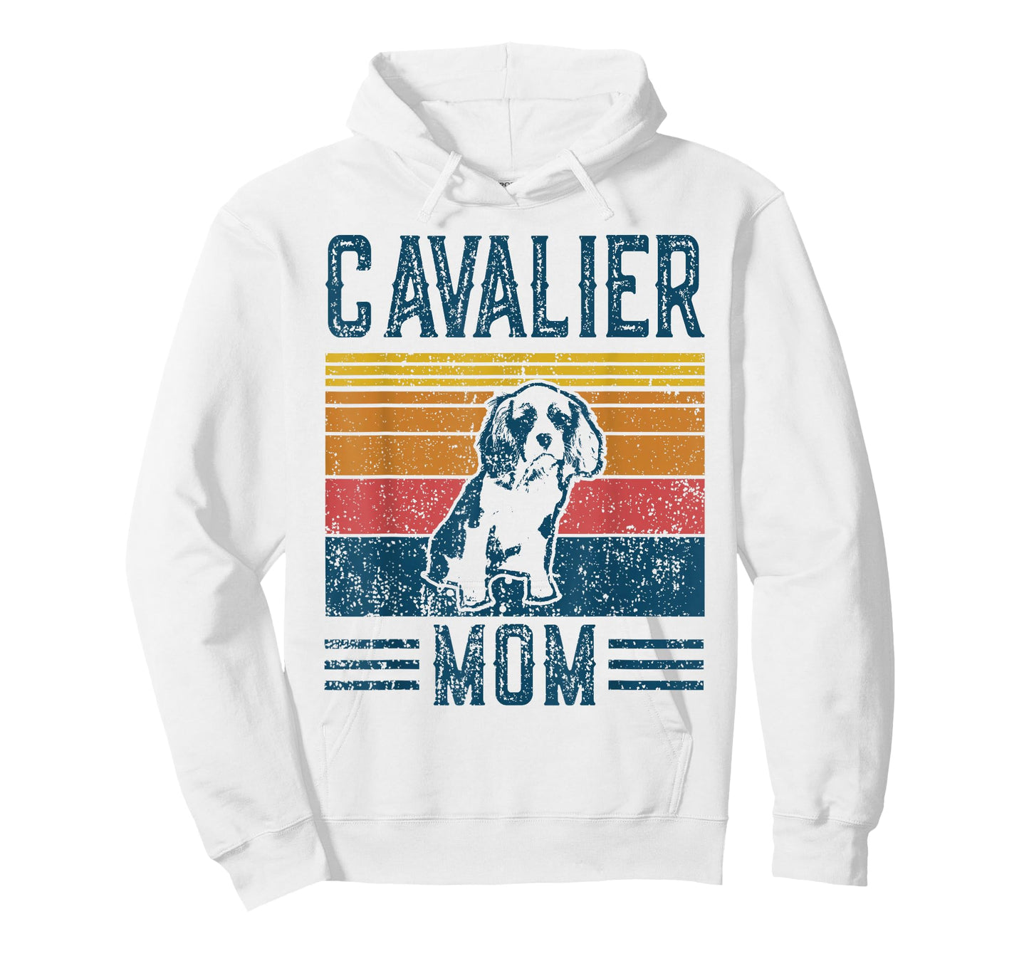 Dog Cavalier Mom - Vintage Cavalier Mom T-Shirt Small