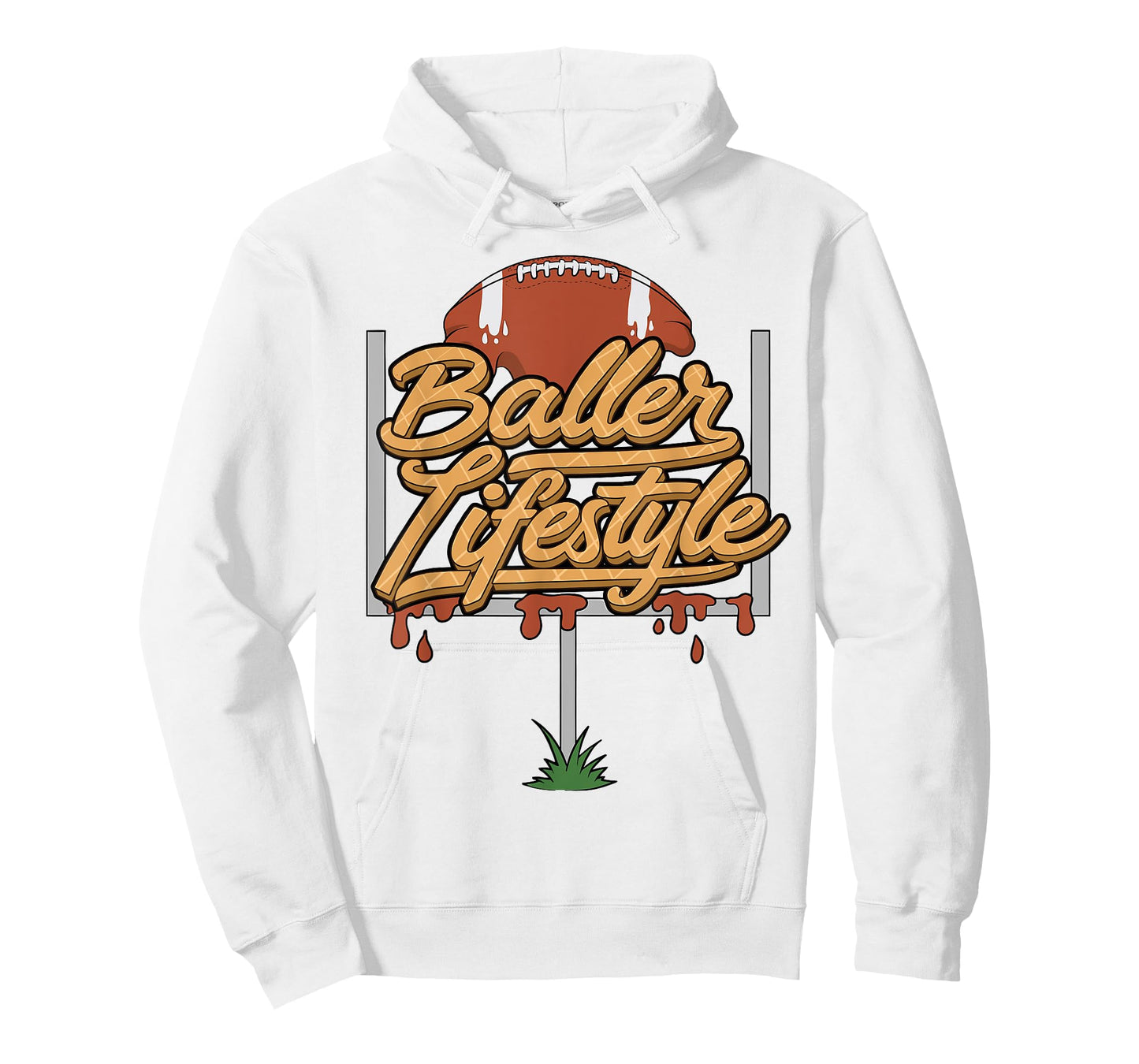 Football Lifestyle Baller Lifestyle Ice Cream Drip Men Boys T-Shirt