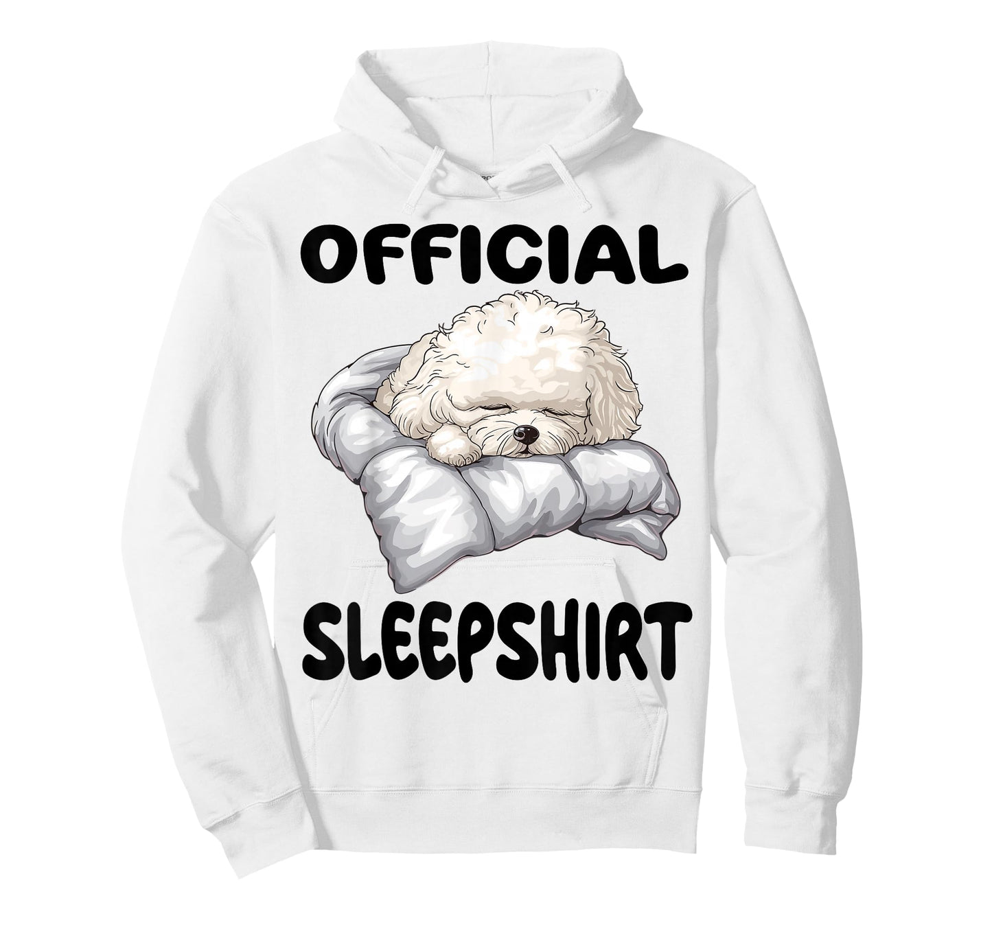 Bichon Frise Dog Official Sleepshirt Pajamas Nightgown T-Shirt