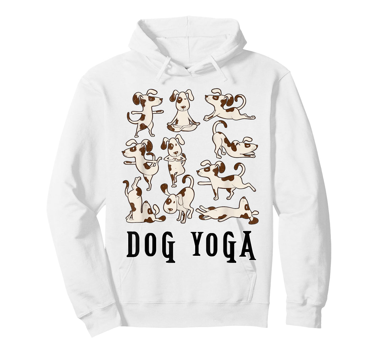 Fun Dog Yoga Gift T Shirt - Cute Family Wear Lt T-Shirt