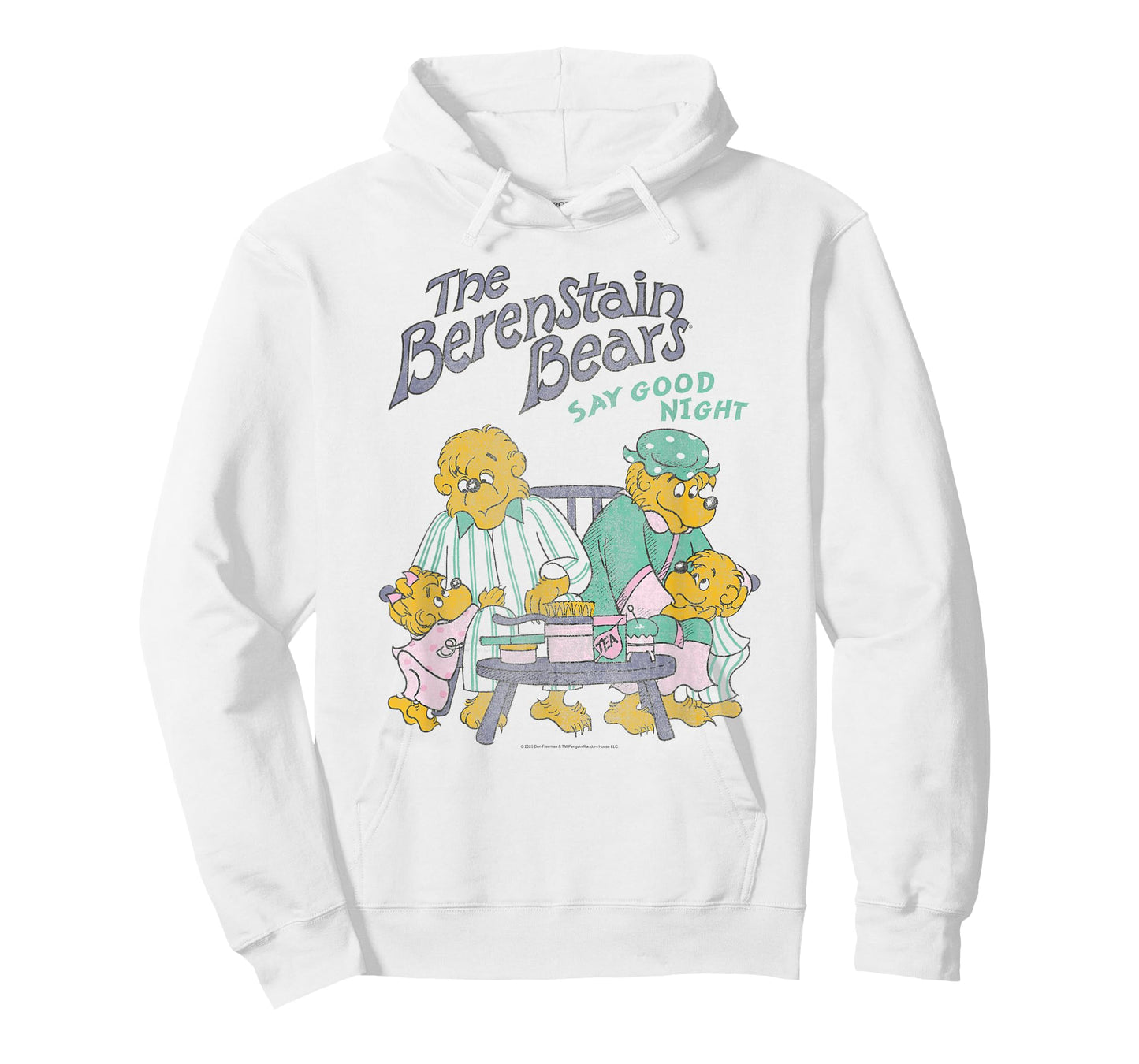 The Berenstain Bears Say Good Night Family Vintage Book T-Shirt
