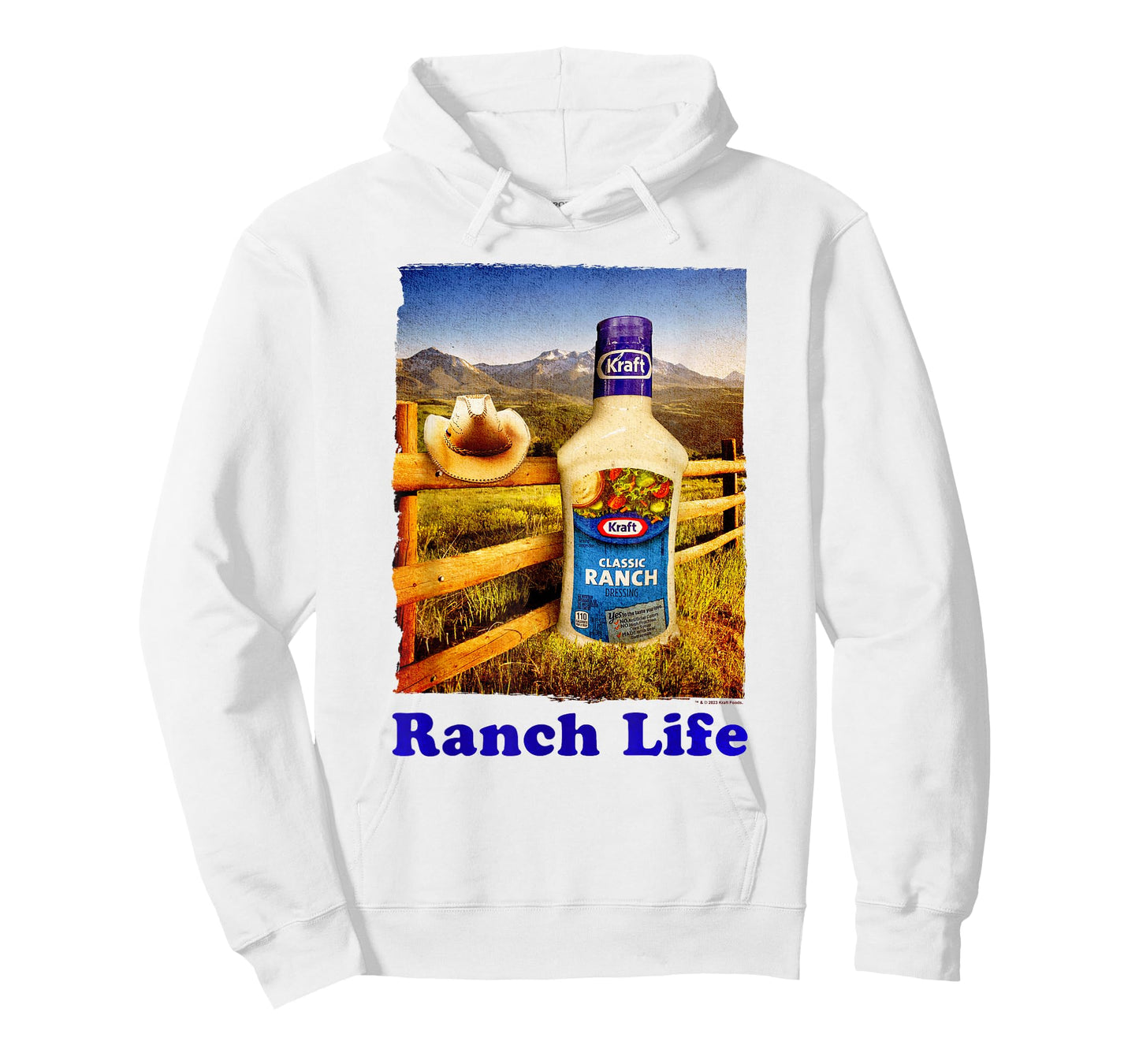 Heinz Kraft Ranch Life Classic Dressing Cowboy Portrait T-Shirt