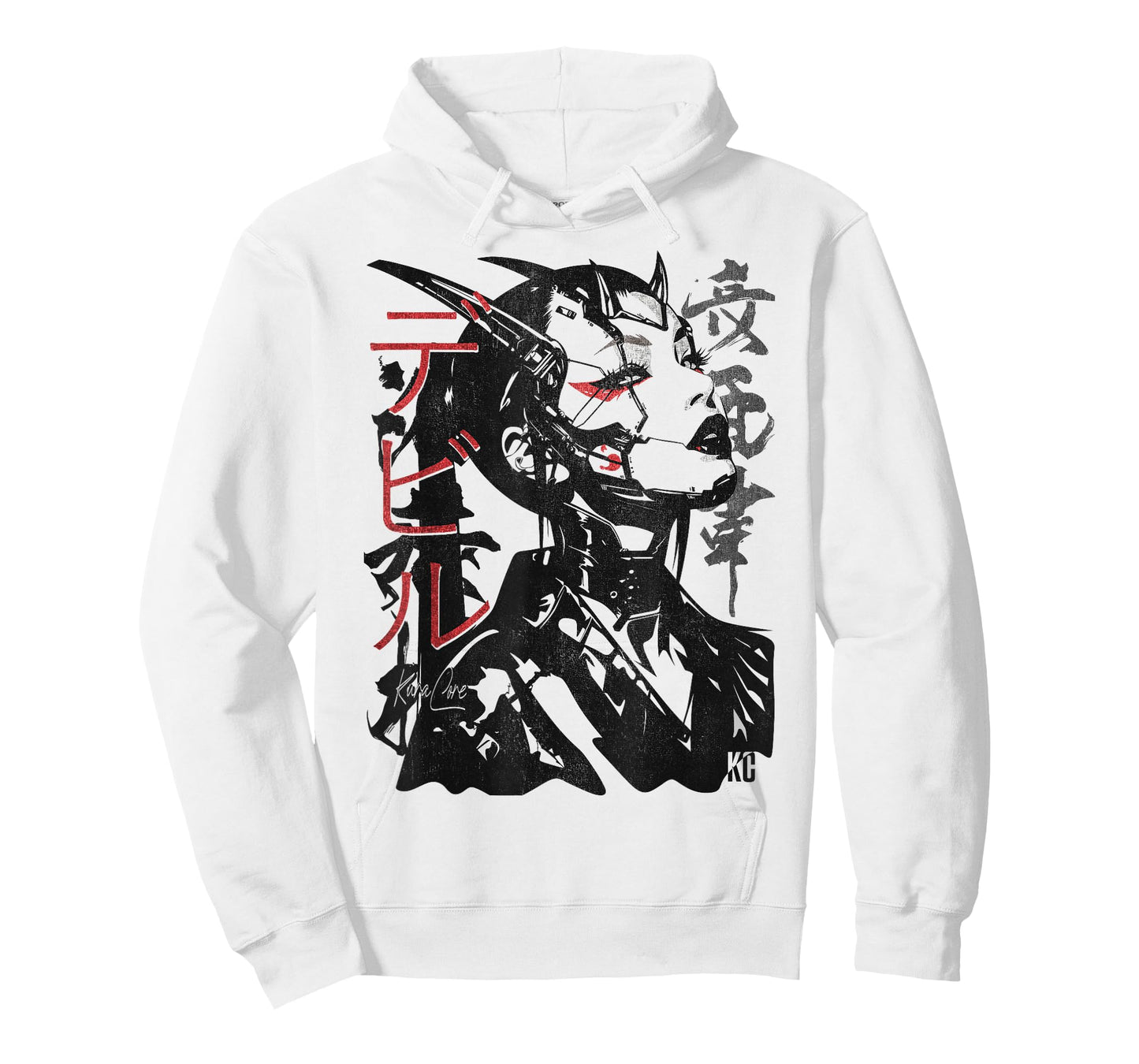 Japanese Streetwear Cyberpunk Y2K Techwear Retro Manga Anime T-Shirt