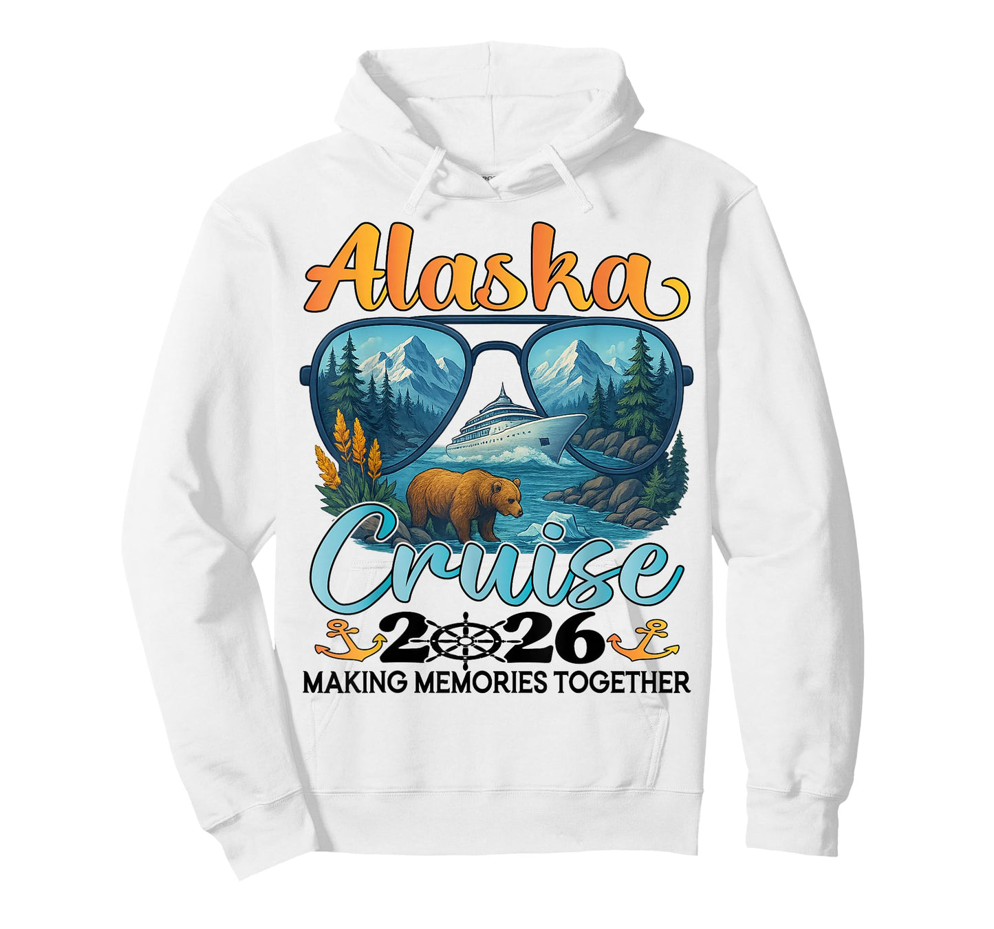 Matching Family Group Alaskan Alaska Cruise 2026 Friends T-Shirt