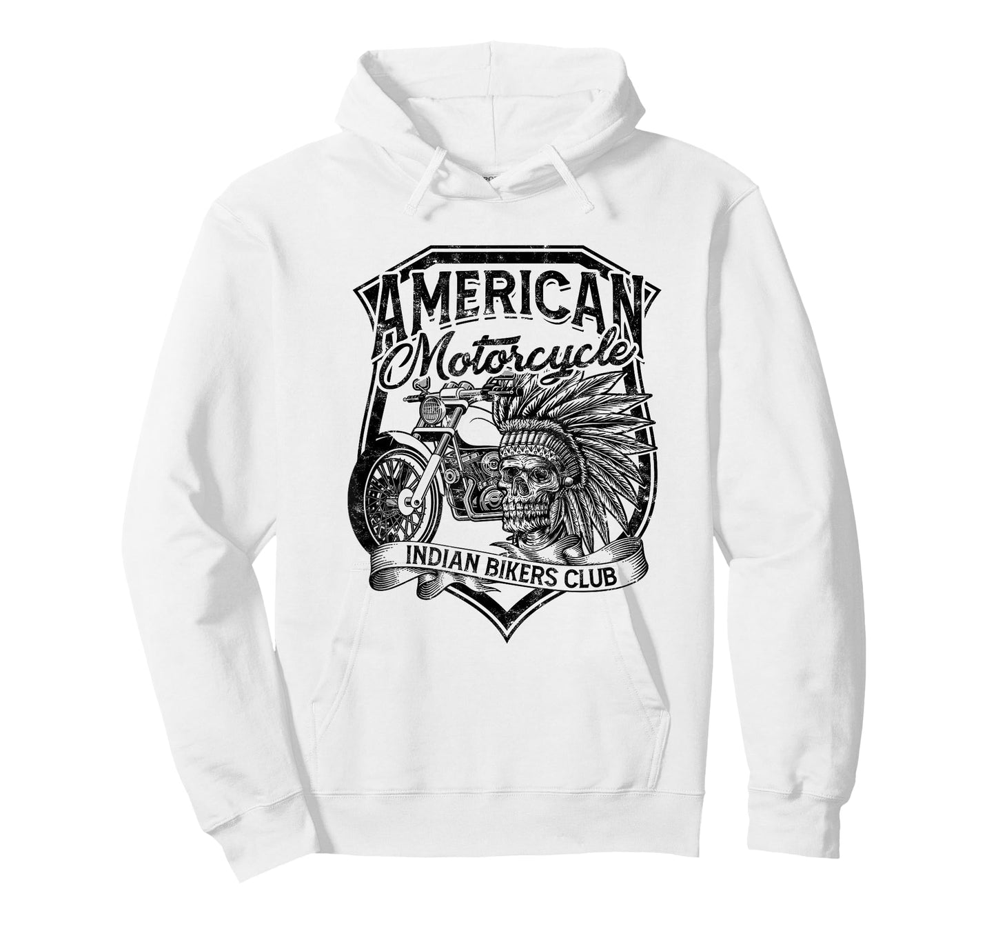 American Motorcycle Indian bikers club - Native american T-Shirt