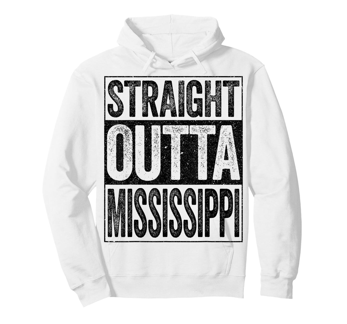 Straight Outta Mississippi Shirt Men Women Kids MS State T-Shirt
