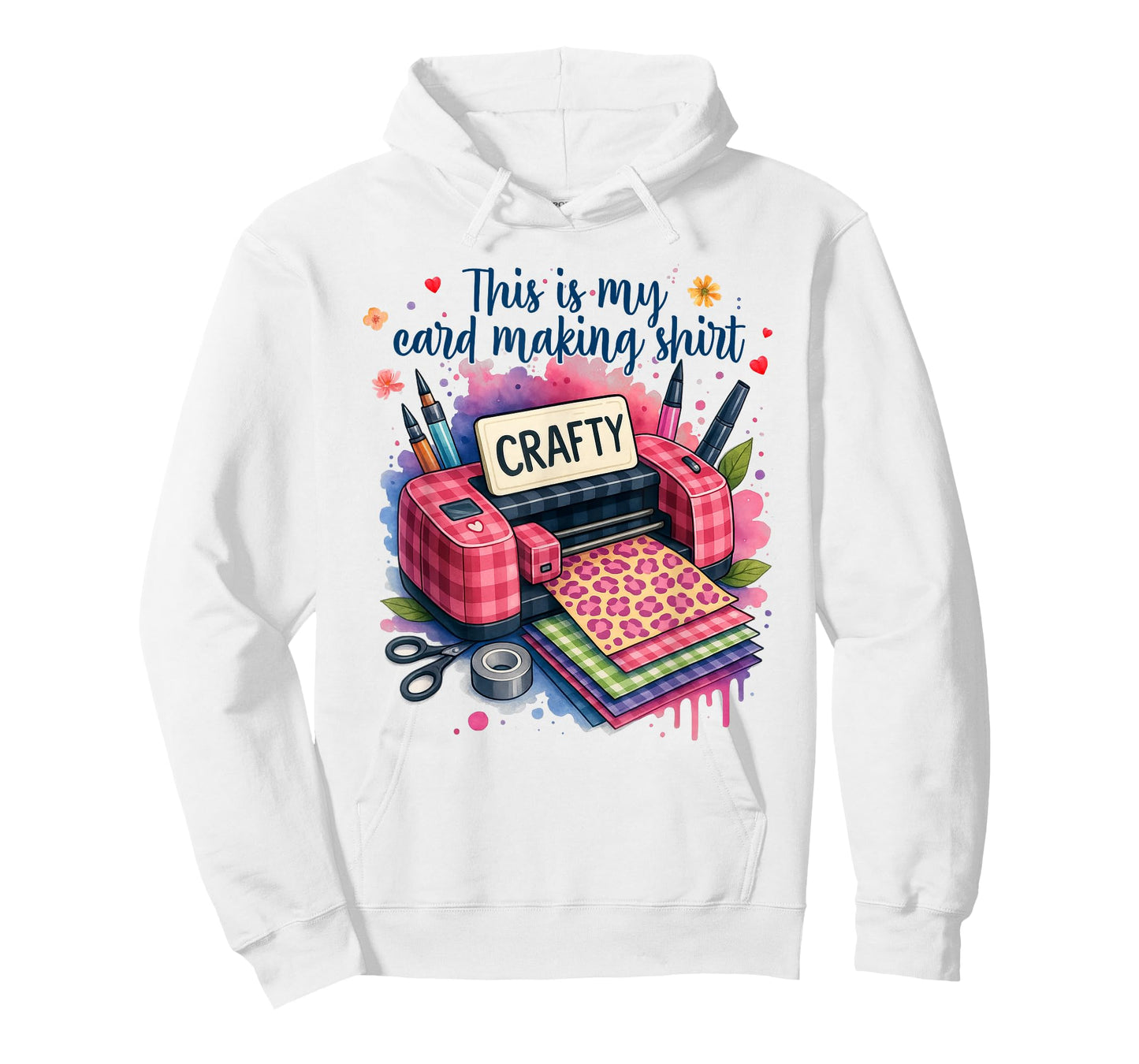 Cardmaking Funny Crafter This Is My Card Making Scrapbooker T-Shirt