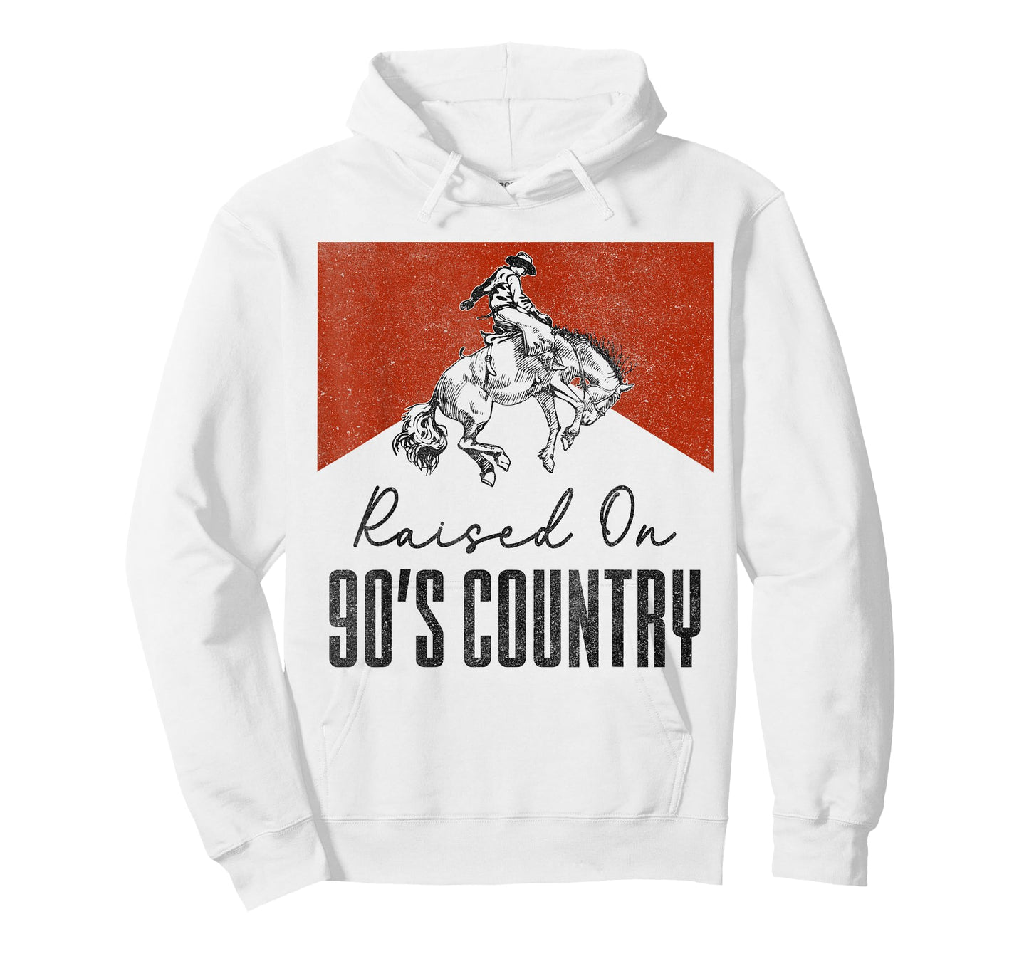 Raised On 90's Country Music Vintage Western Cowgirls T-Shirt
