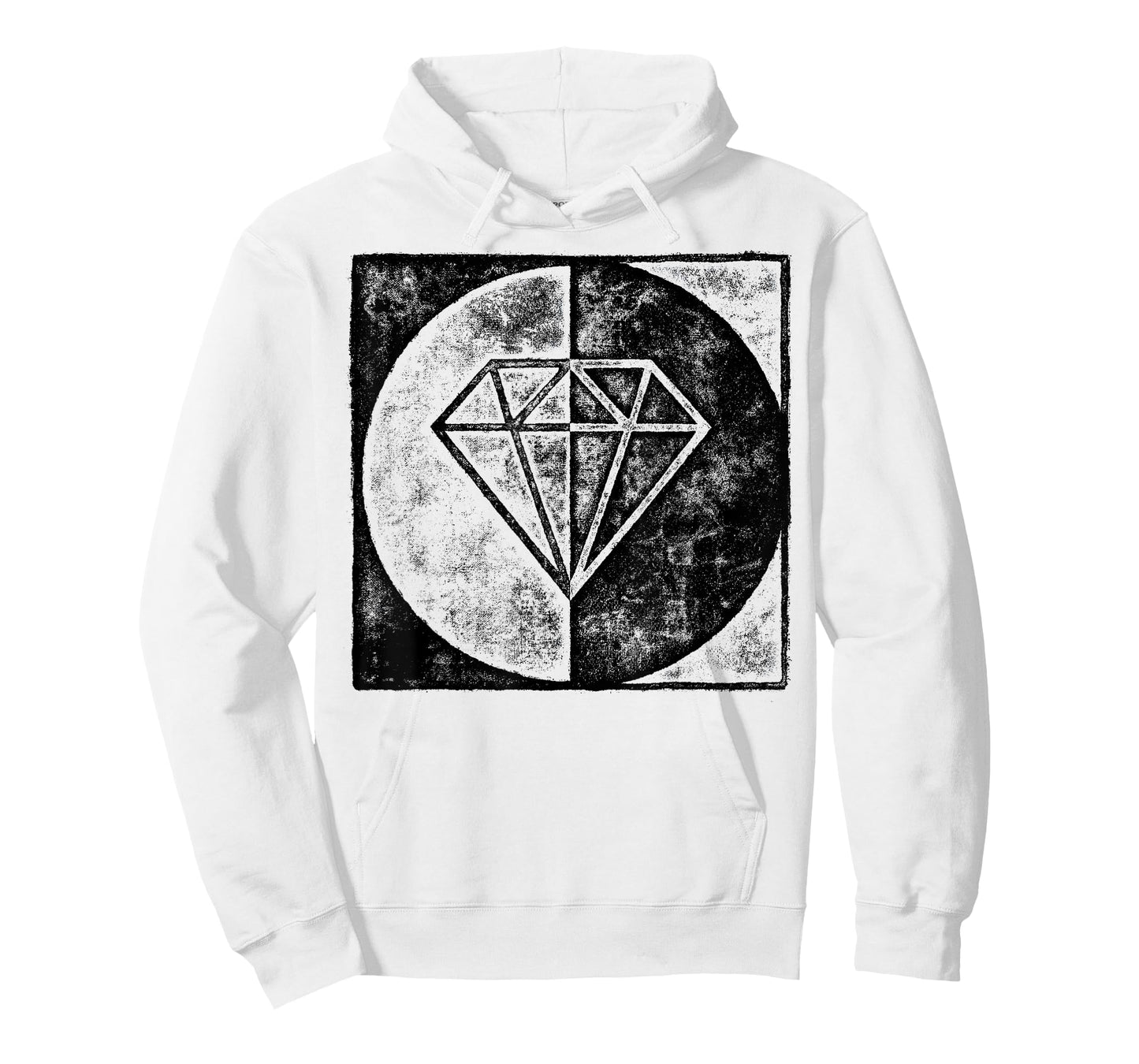 Black And White Rough Diamond T-Shirt