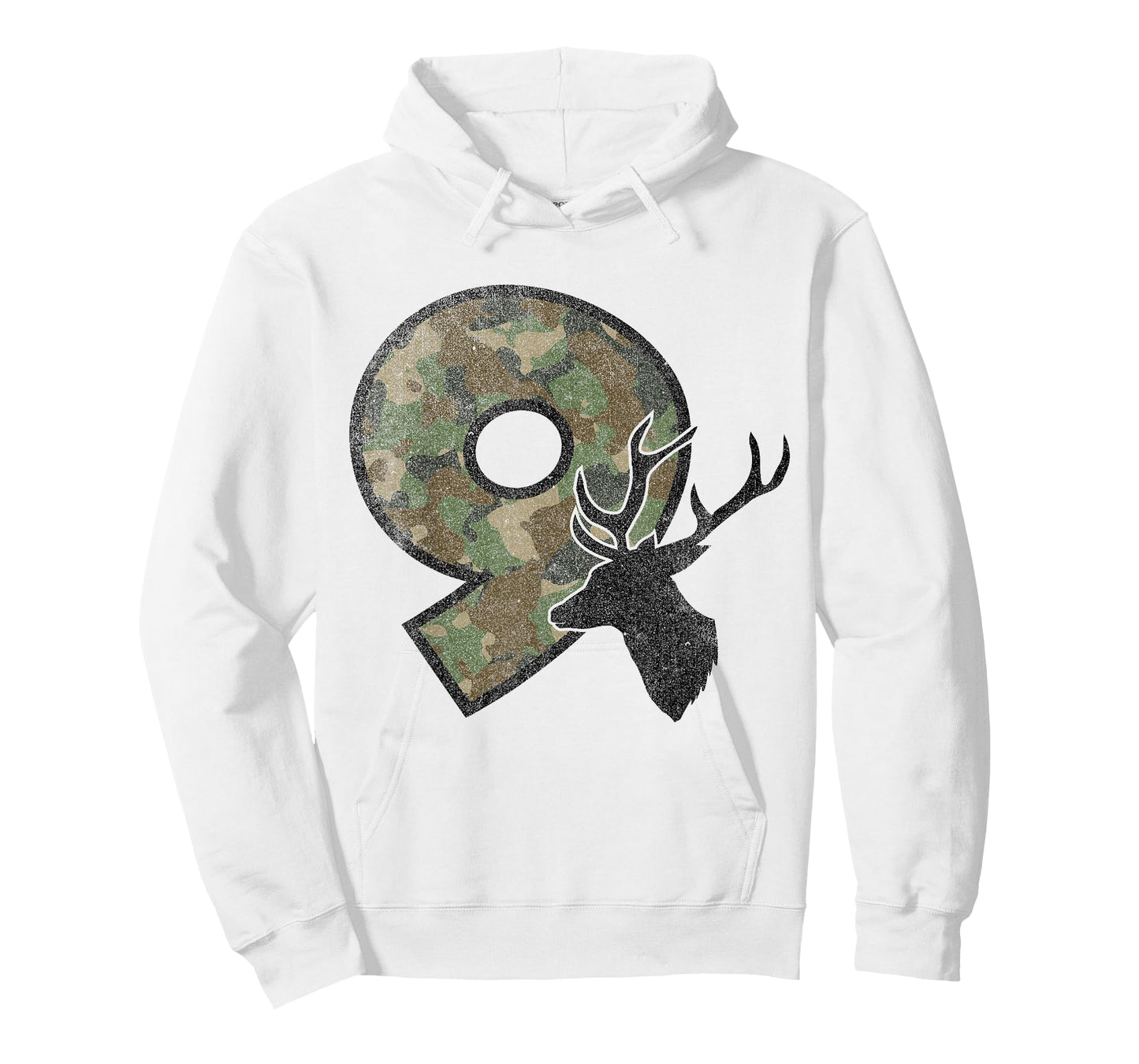 9 Nine Year Old Boy Ninth Birthday Country Camo Deer Hunter T-Shirt