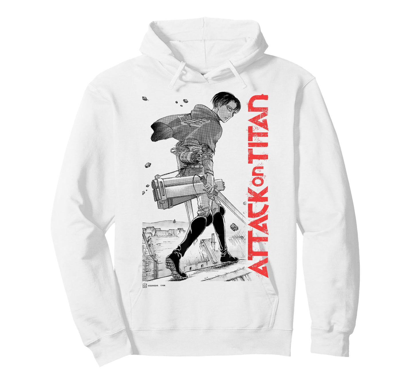 Attack on Titan Levi Ackerman Japanese Manga Epic Portrait T-Shirt
