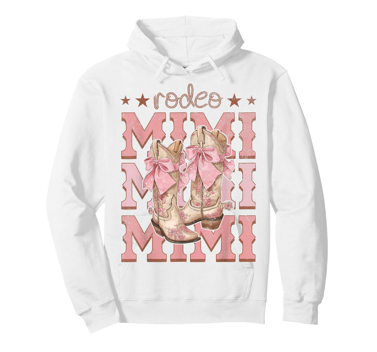 Rodeo Mimi Pink Boots Coquette Cow-Girl Birthday Party T-Shirt