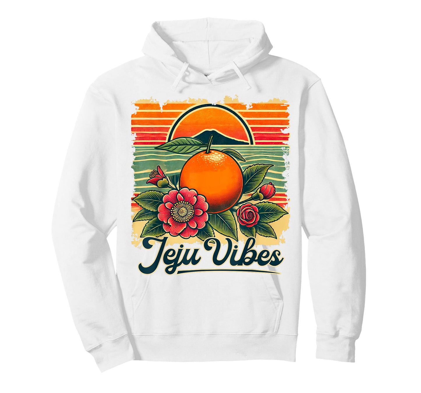 Jeju Vibes Tangerine Hallabong Jeju Korea Souvenir Korean T-Shirt