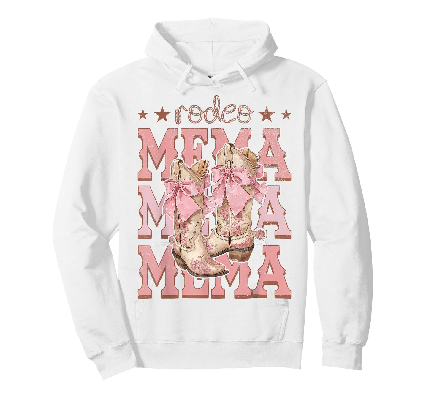 Rodeo Mema Pink Boots Coquette Cow-Girl Birthday Party T-Shirt