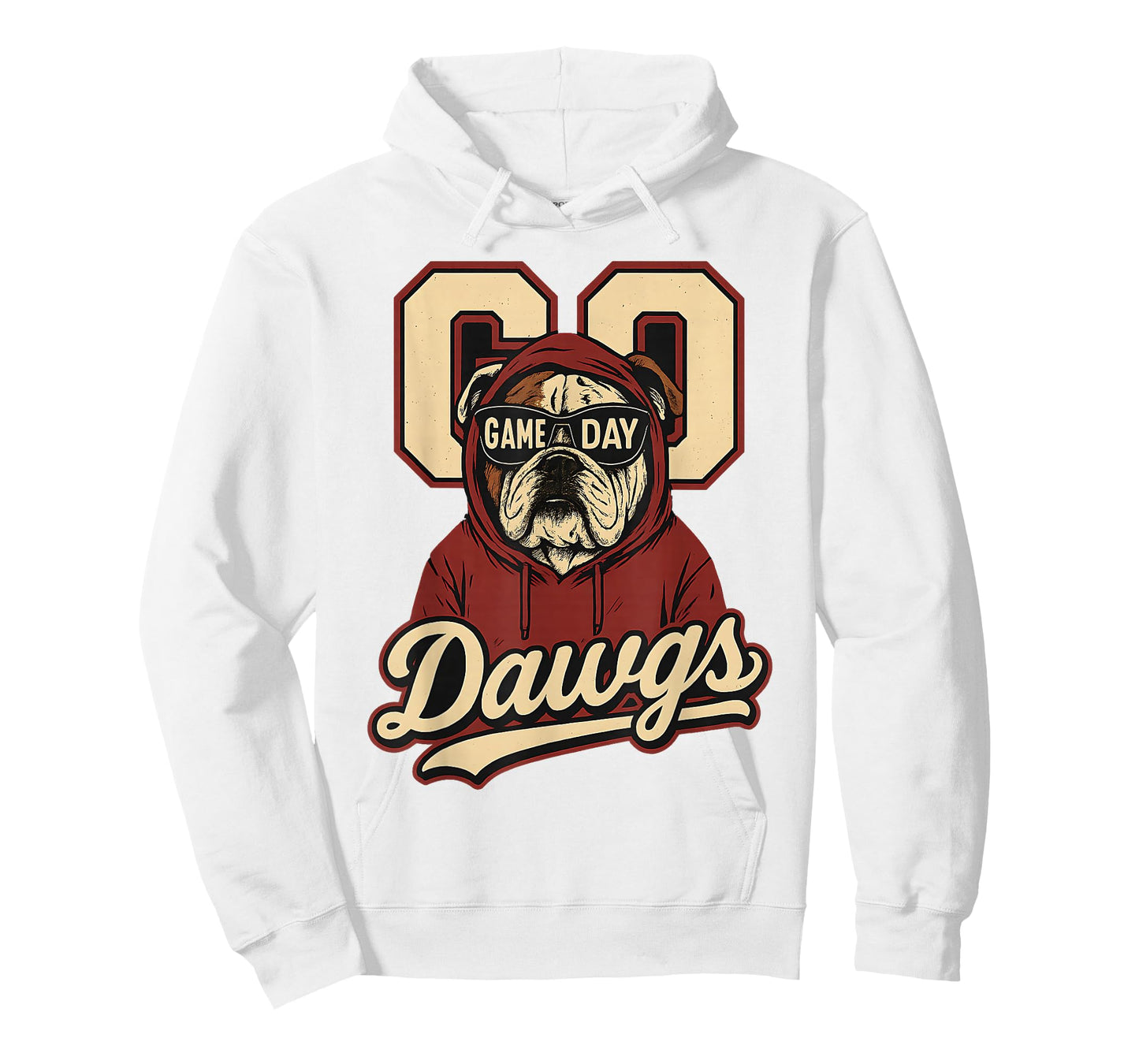 Bulldogs Graphic Go Dawg Men Women Kid Boy Girl T-Shirt