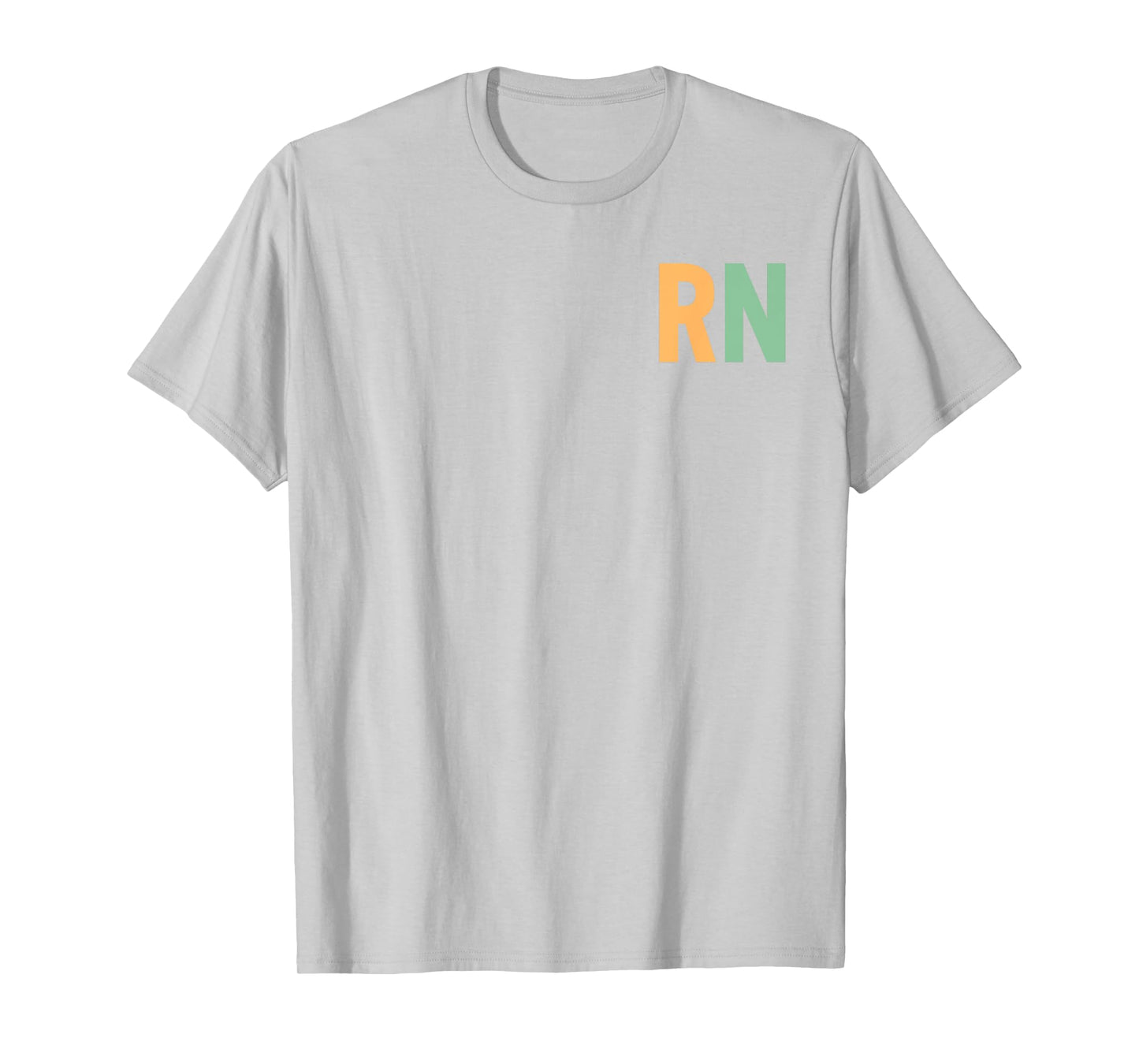 Retro Registered Nurse Stethoscope Nursing RN Staff 2 side T-Shirt