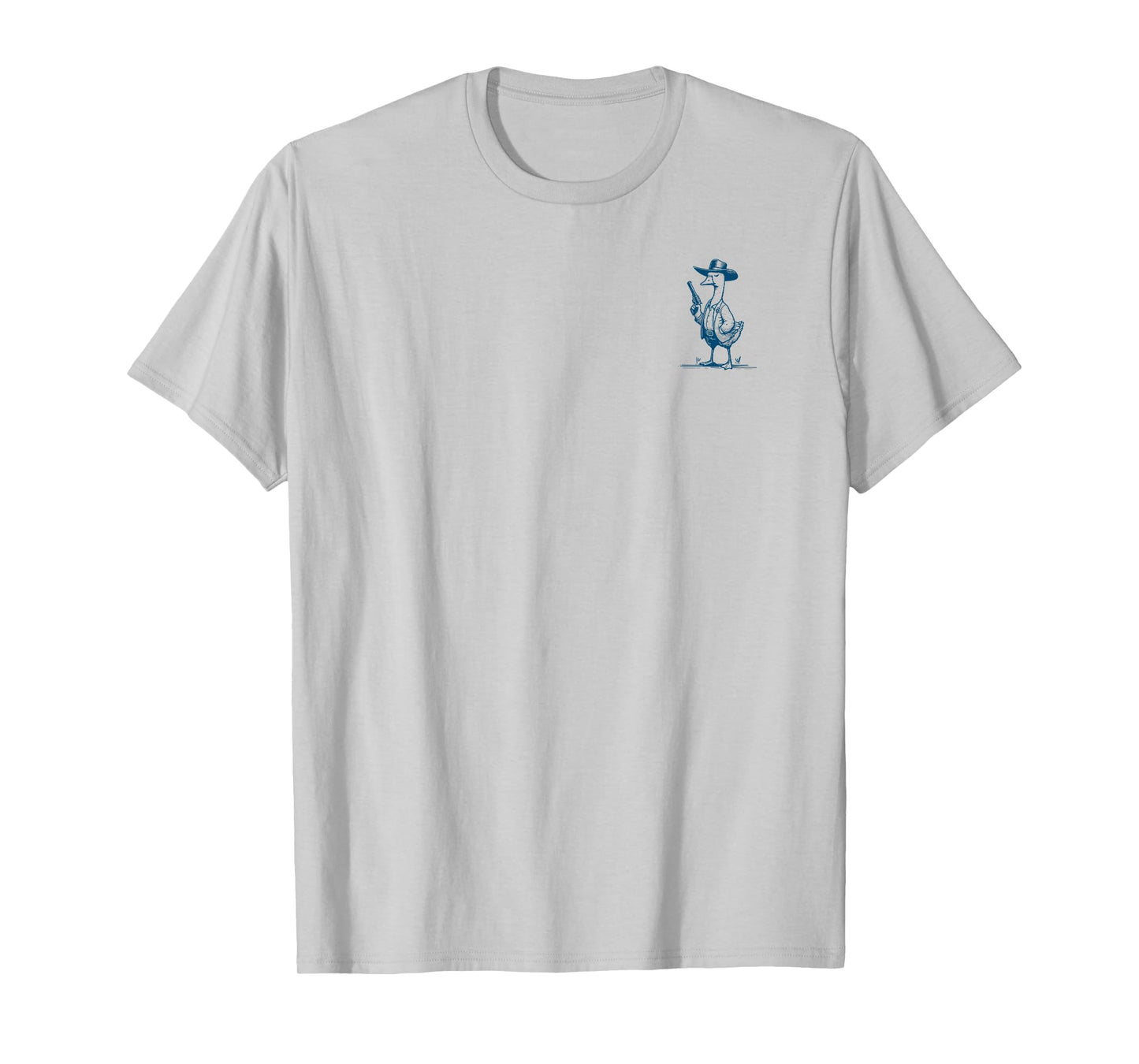 Today I'm A Serious Goose Funny Cowboy Goose T-Shirt