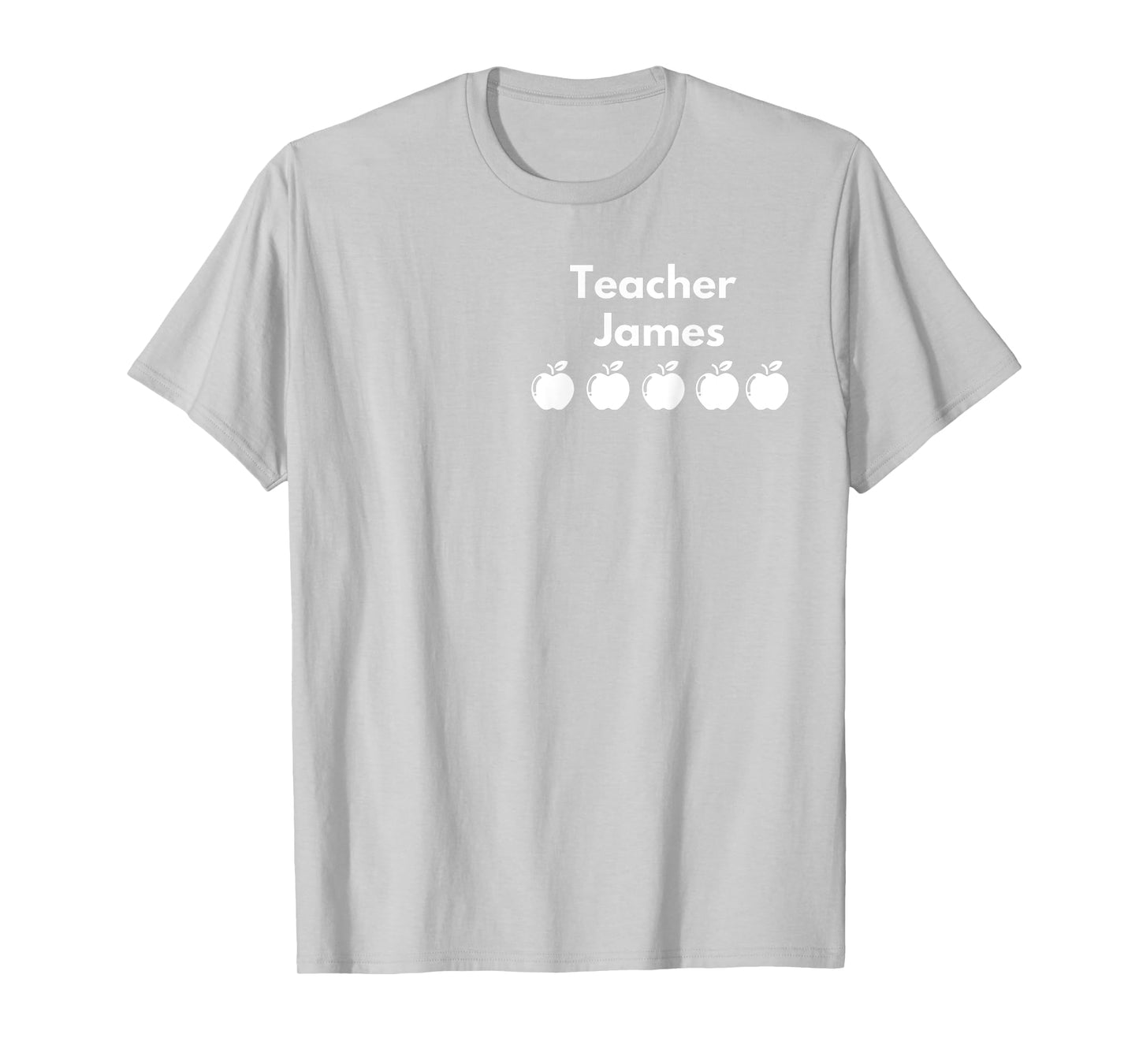VIPKID T-Shirts | Teacher James| 5 Apple Review T-Shirt
