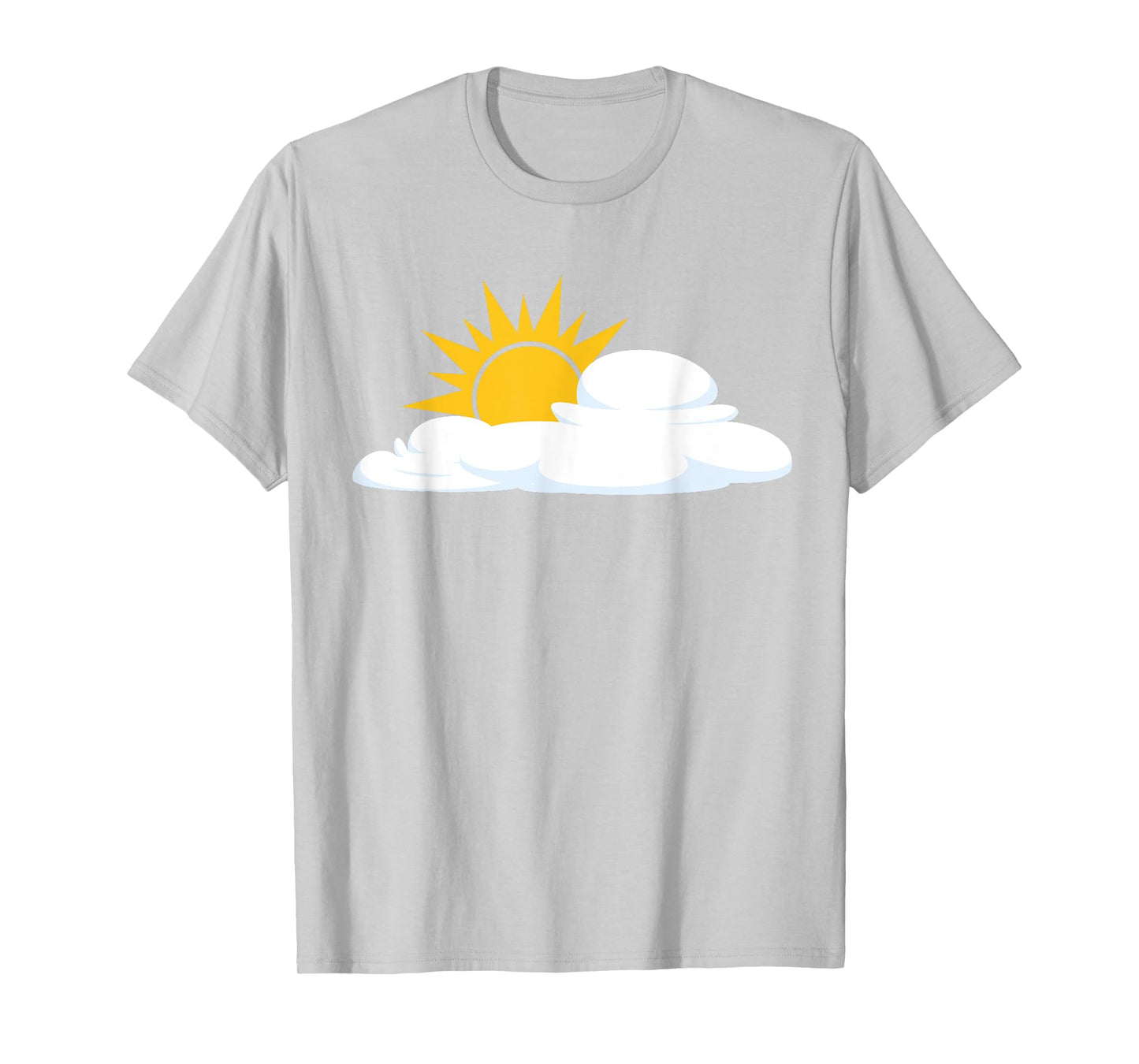 White Cloud With Sunshine Men Women Kids T-Shirt