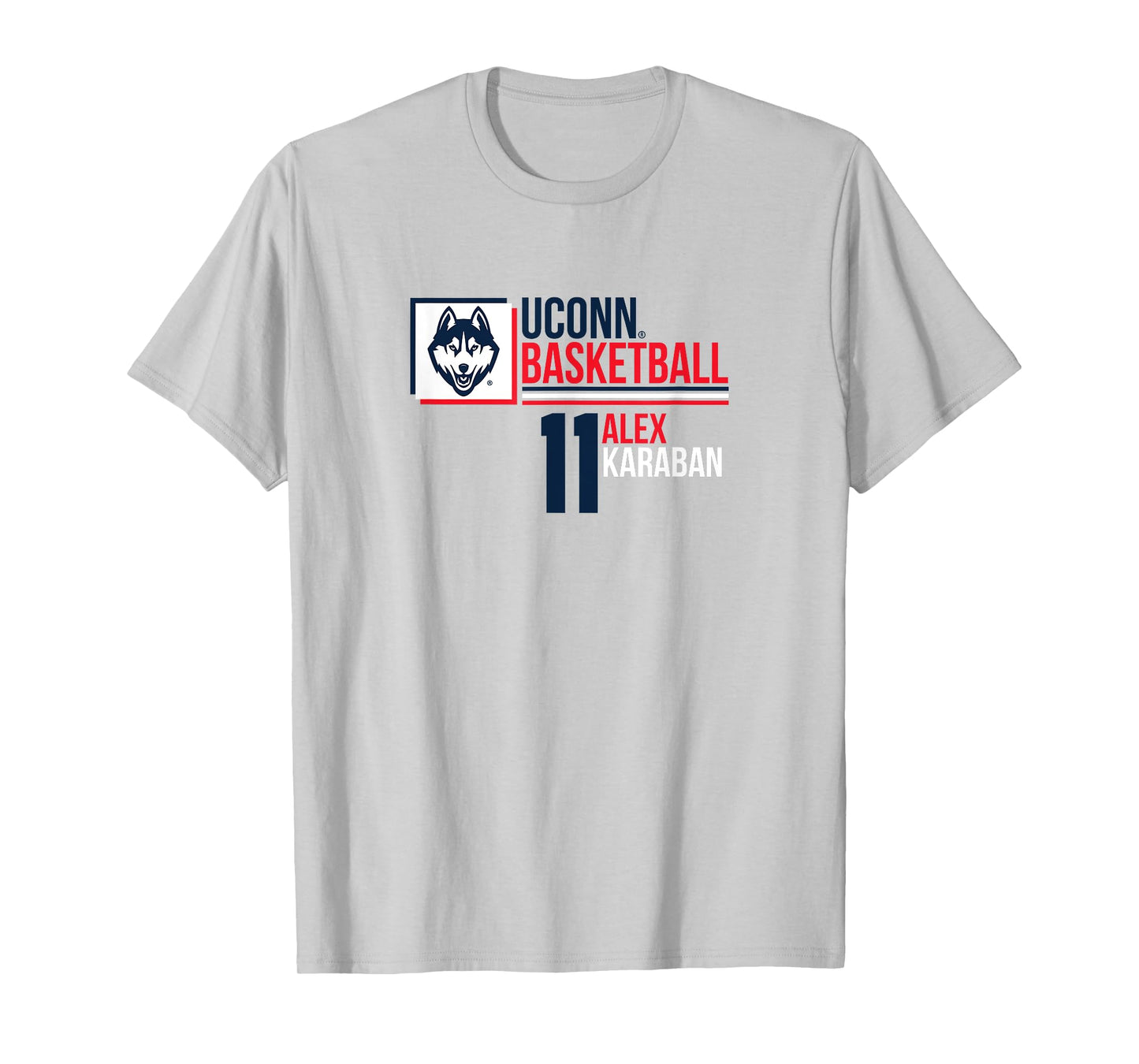 UConn Basketball: Alex Karaban 11 T-Shirt